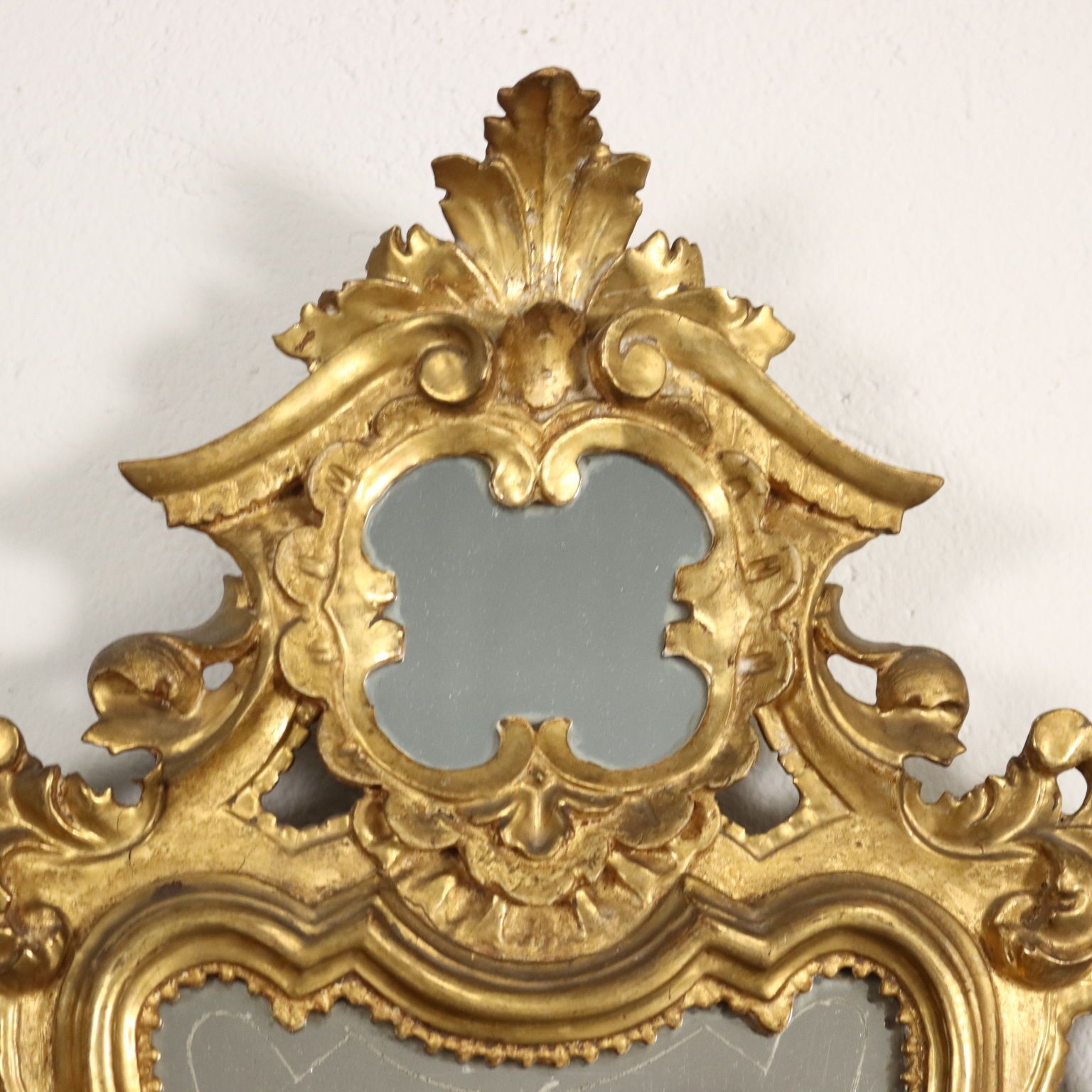 Ancient Baroque Mirrors Mid XVIII Century Mercury Mirror photo buy