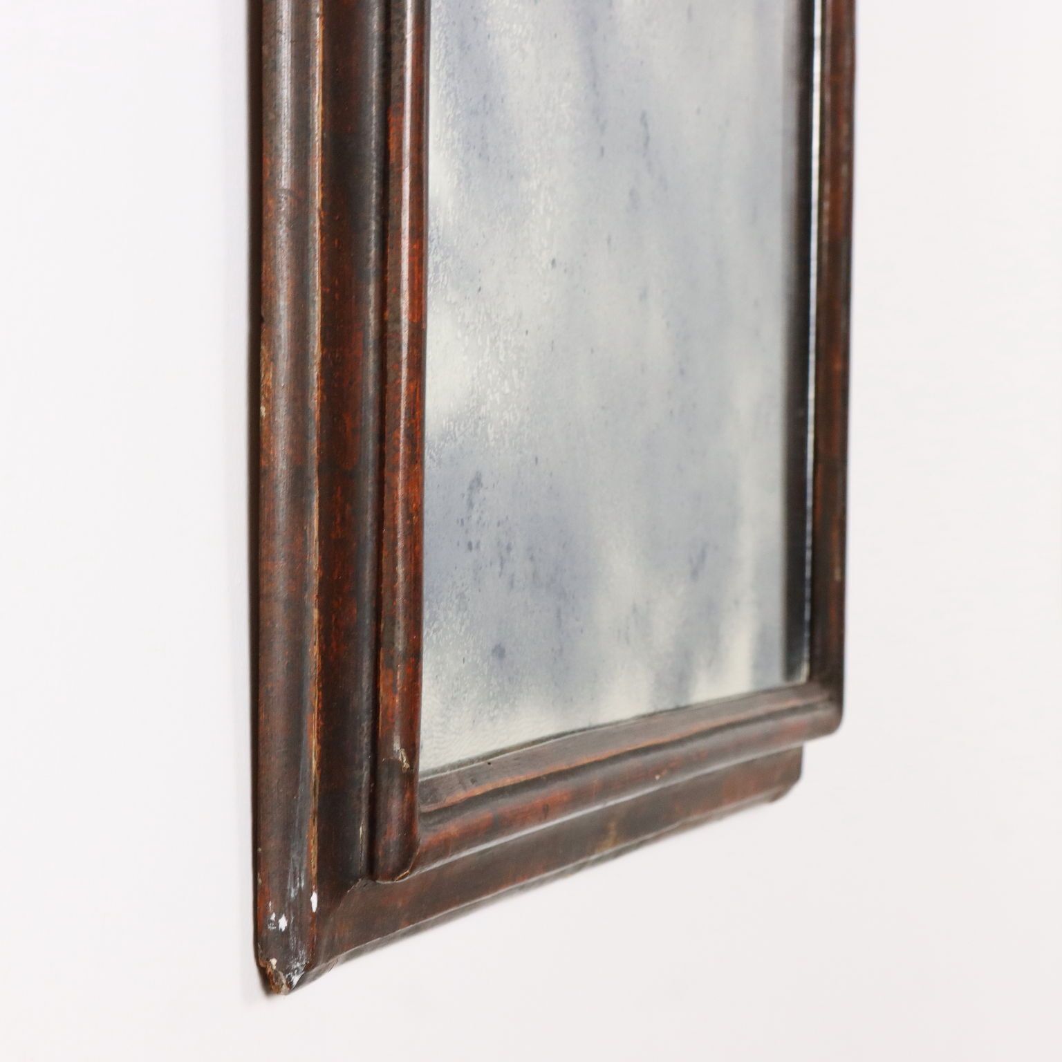 photo furniture Antique Eclectic Mirror Lacquered Poplar Italy Late XVIII Century
