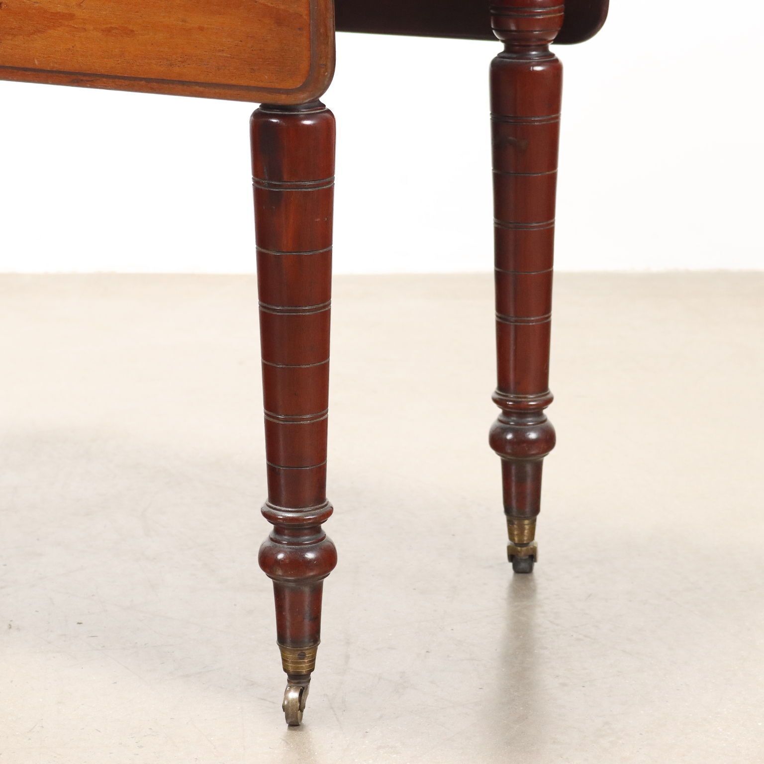 Antique Coffee Table Mahogany Drawers Decorations XIX Century photo buy