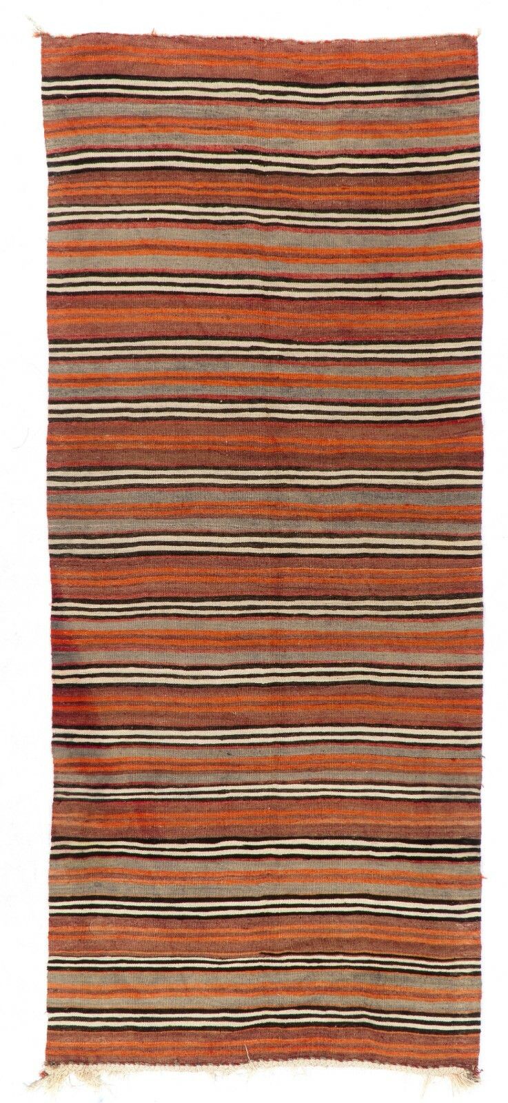 4.7x10.8 Ft Hand Woven Vintage Central Anatolian Kilim (Flat Weave), All Wool
