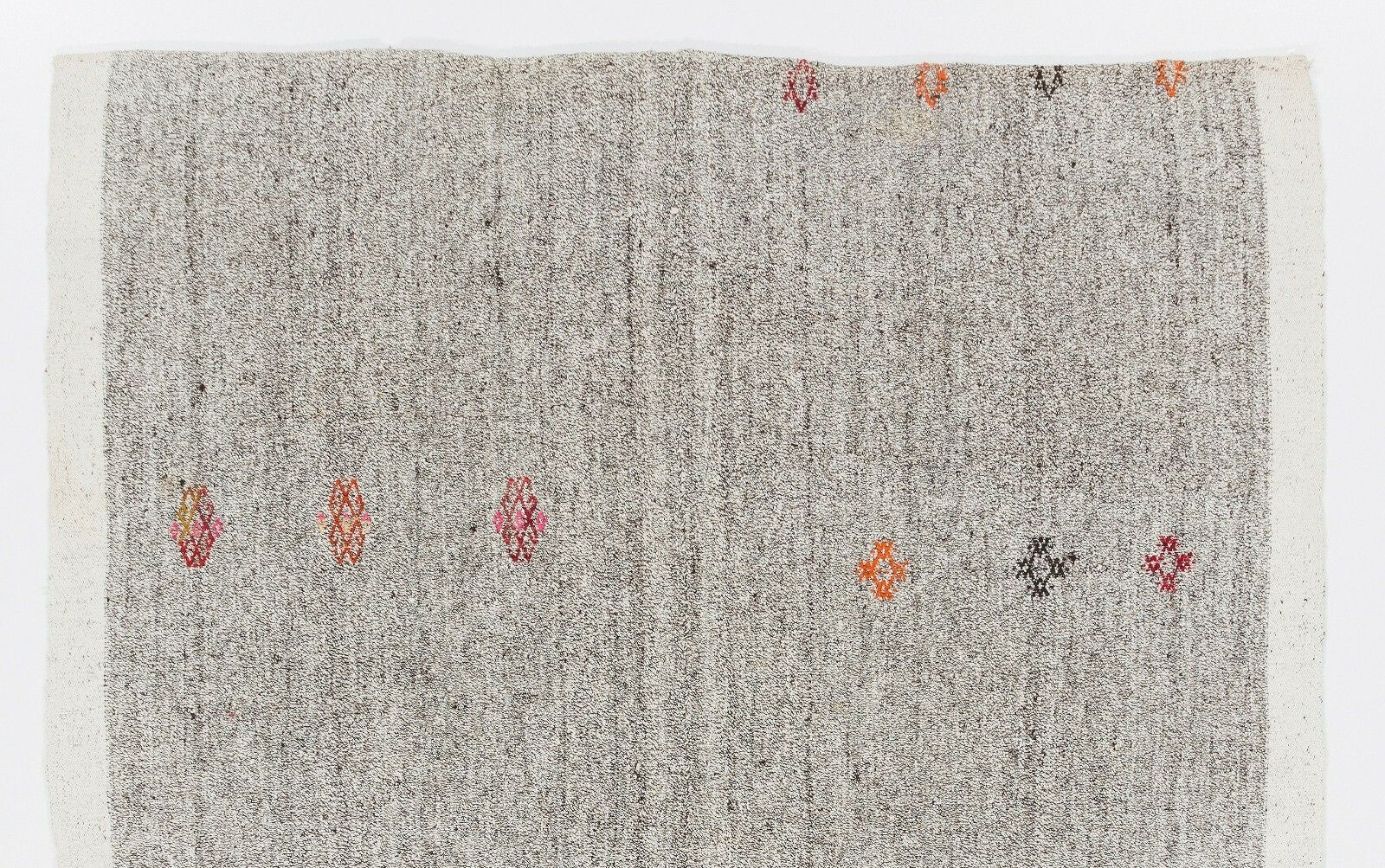 6'2 X 8' Vintage Hand Woven Goat Hair Nomadic Kilim Rug. Flat Weave photo furniture