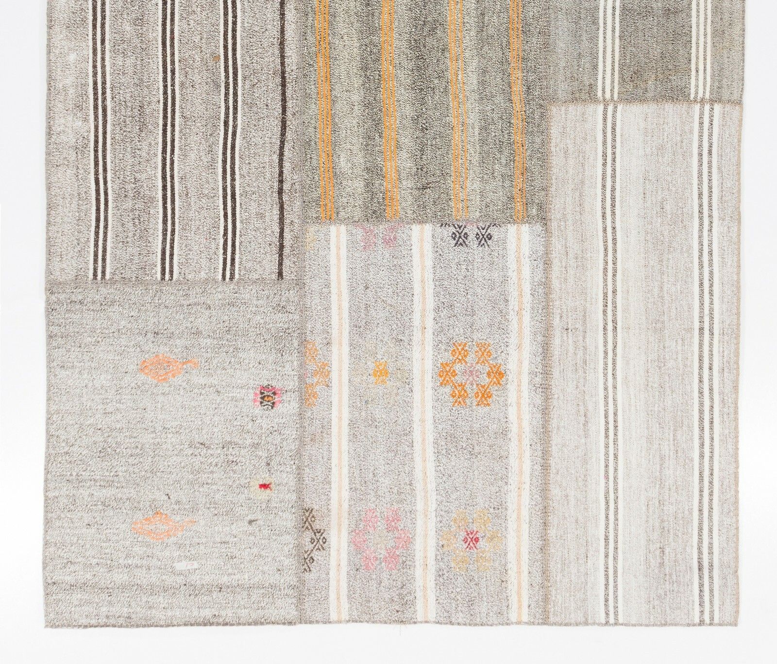 6x10.6 Ft Hand Woven Vintage Central Anatolian Kilim (Flat Weave) photo for sale