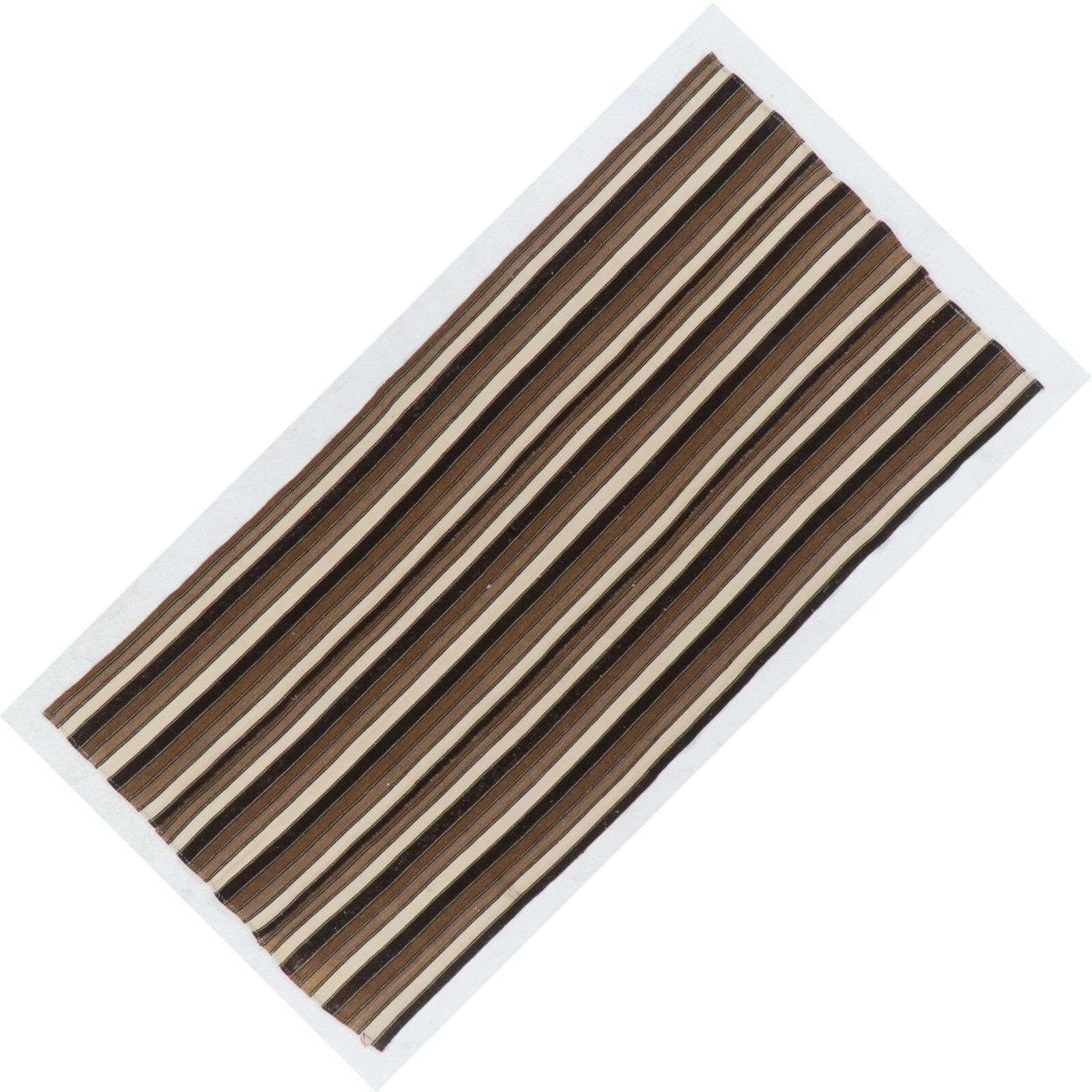 4.7x9.2 Ft Banded Vintage Anatolian Kilim, Made Of %100 Natural Wool photo 605.0