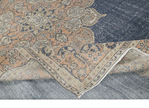 8.3x11.7 Ft Vintage Handmade Wool Large Area Rug, One Of A Kind Turkish Carpet photo for sale