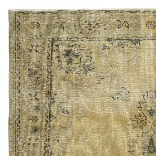 7.5x10 Ft Vintage Country And Farmhouse Decor Area Rug. Handmade Turkish Carpet photo Textiles