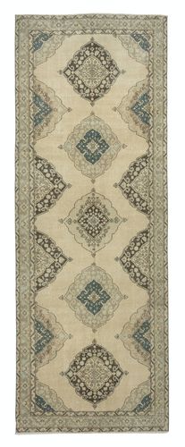 4.5x12.5 Ft Vintage Runner Rug For Kitchen. Hallway Rug. Stair Rug. Corridor Rug