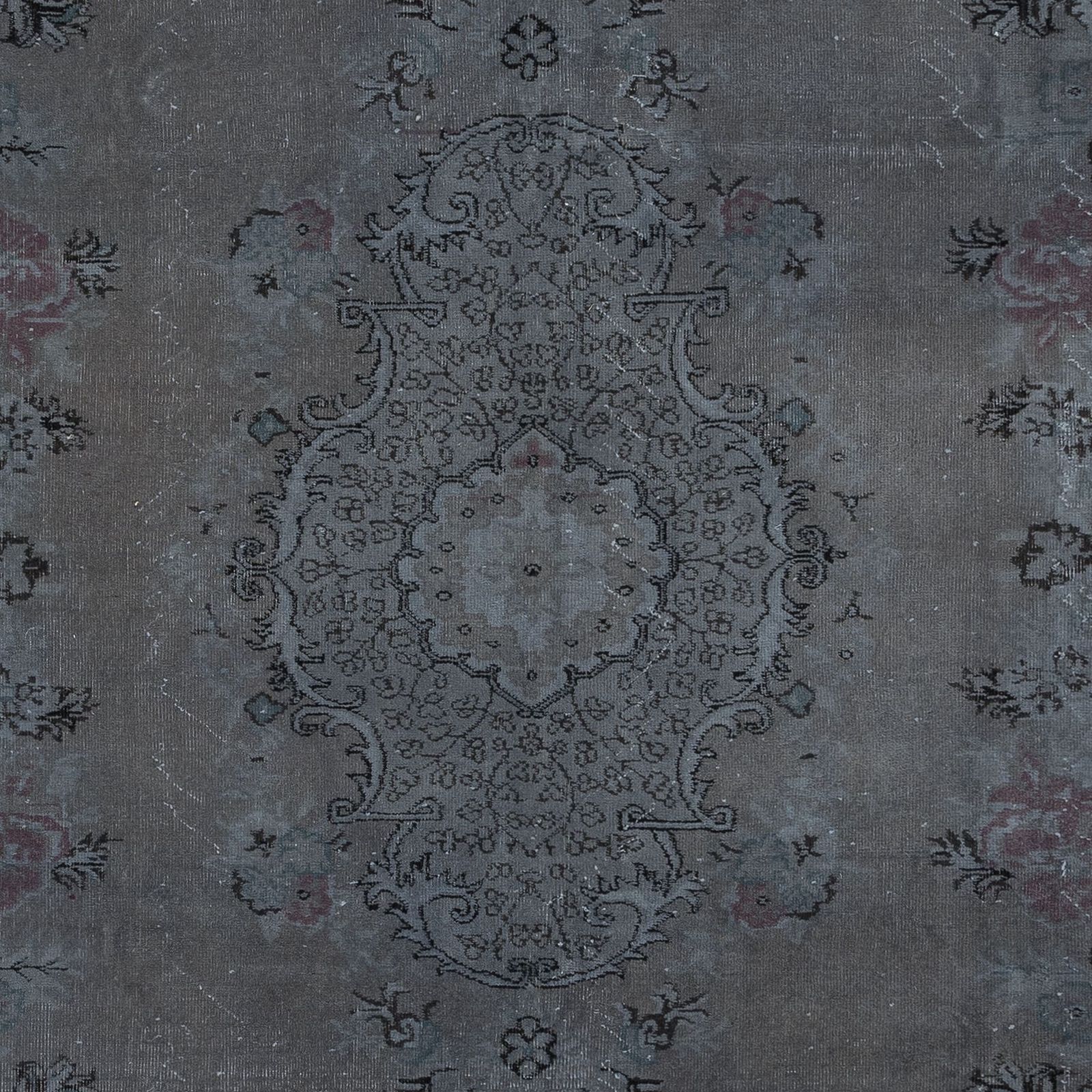 7x10 Ft Decorative Handmade Turkish European Design Rug In Gray And Brown Tones photo 1059.0