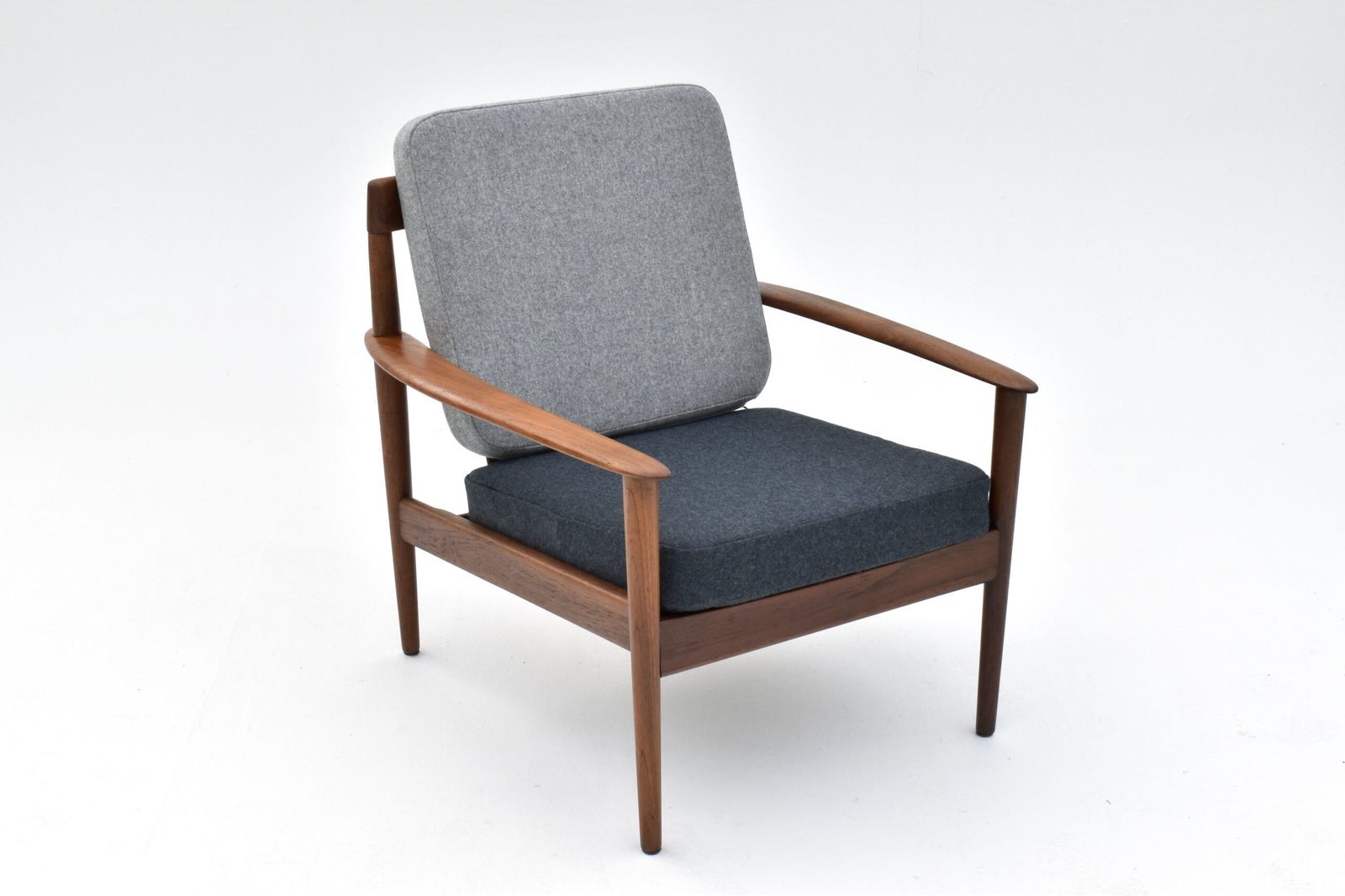 photo for sale Grete Jalk Model Pj56 Teak Lounge Chair For Poul Jeppesen