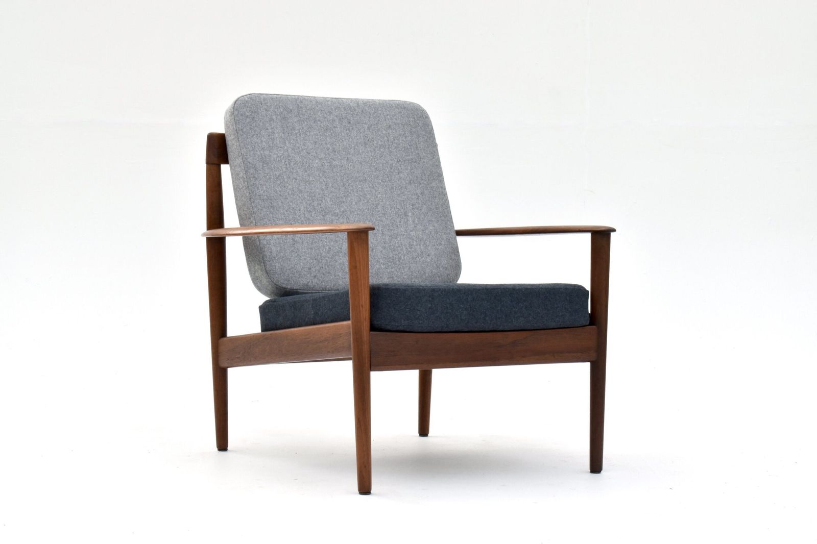 1995.0 Grete Jalk Model Pj56 Teak Lounge Chair For Poul Jeppesen photo
