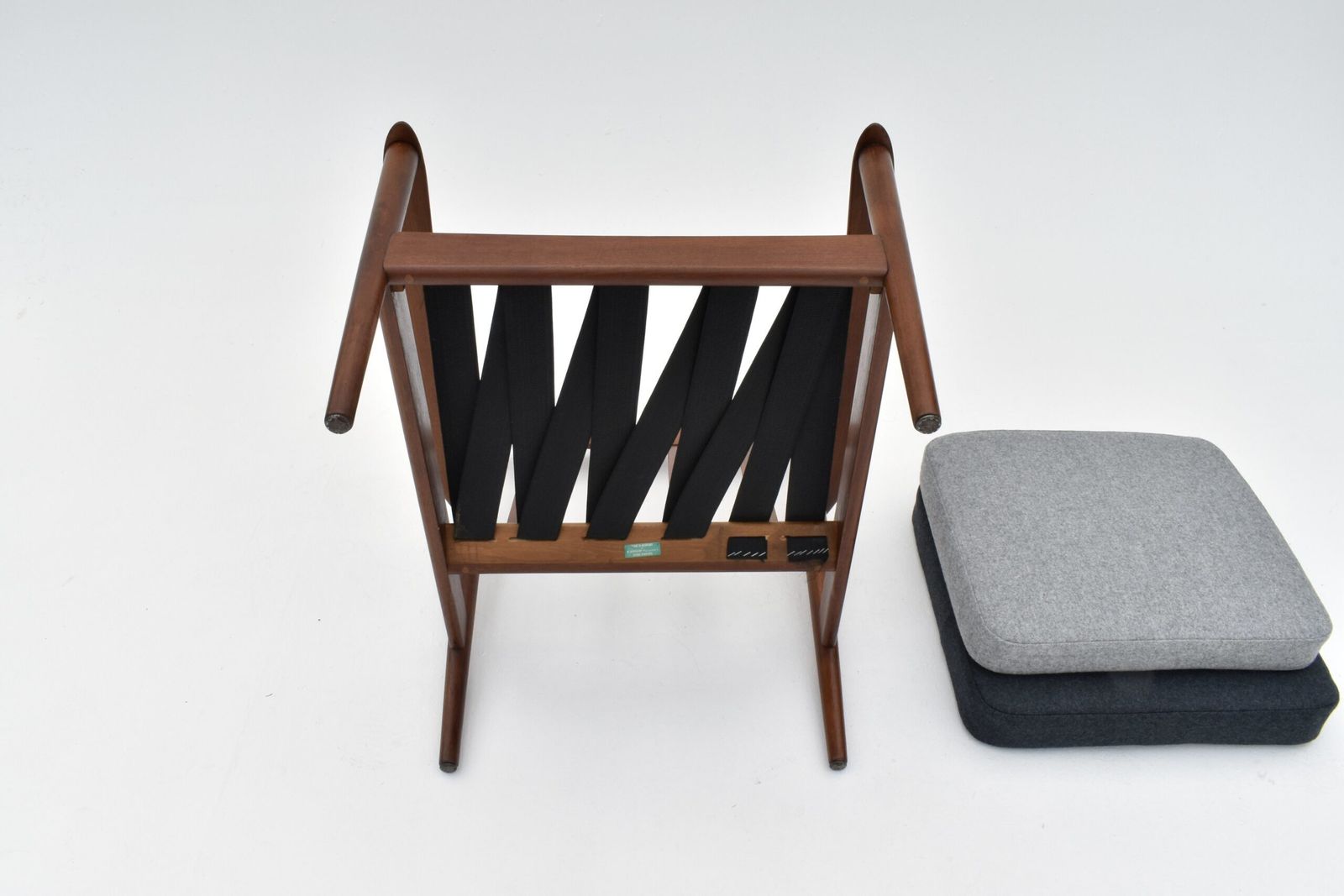 Grete Jalk Model Pj56 Teak Lounge Chair For Poul Jeppesen photo buy