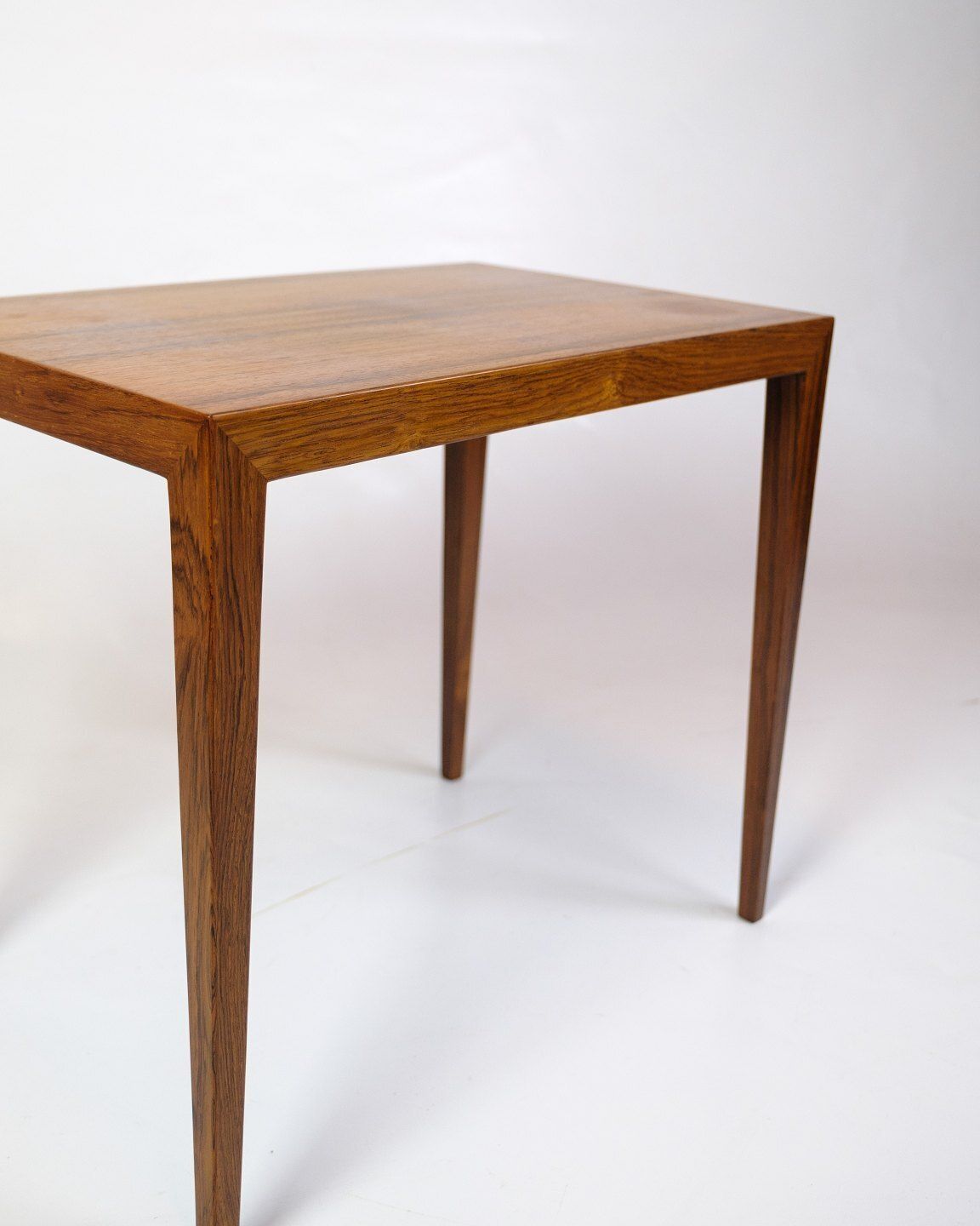 Side Table Model 34a In Rosewood By Severin Hansen For Haslev Furniture Factory From 1960s photo Furniture