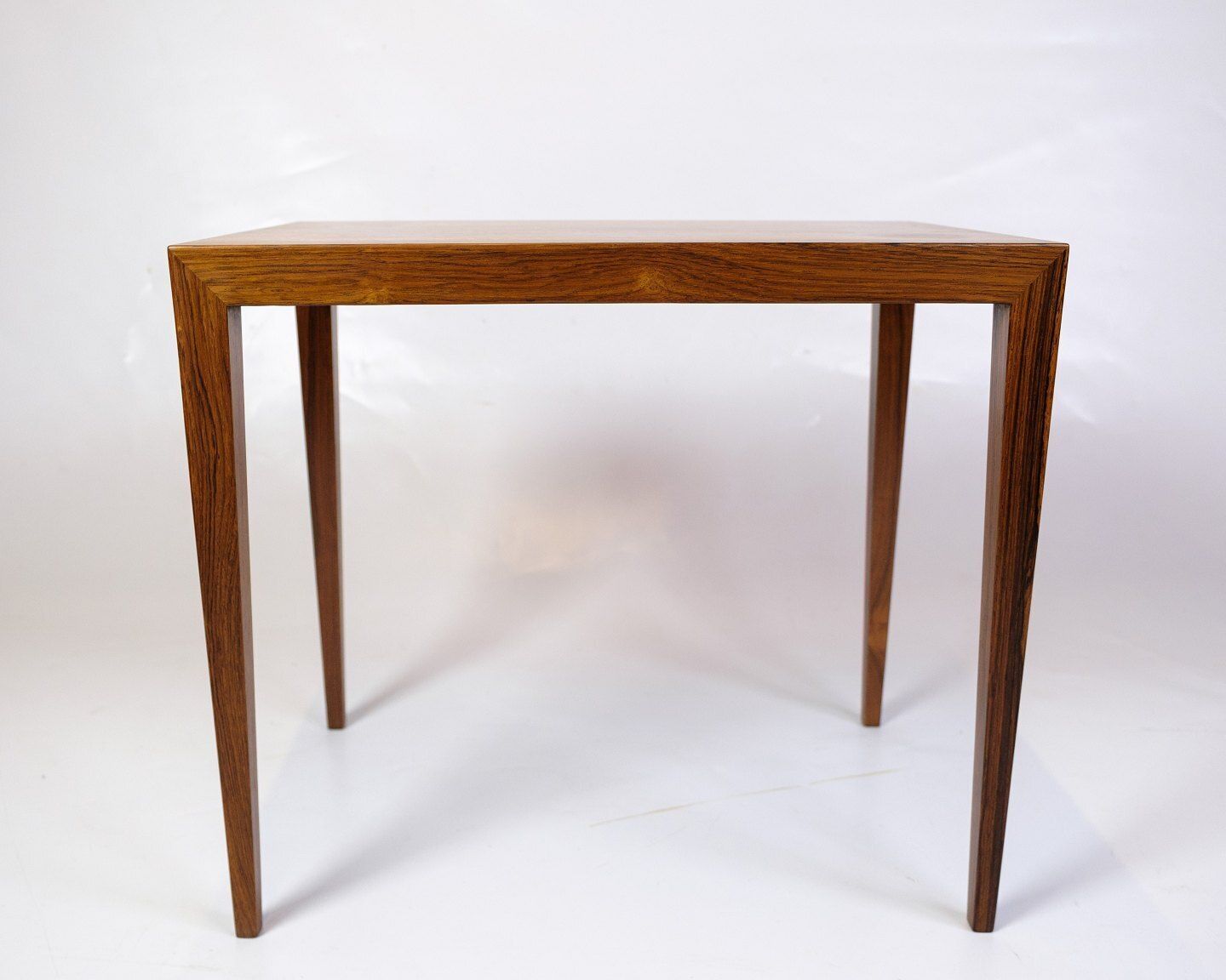 Side Table Model 34a In Rosewood By Severin Hansen For Haslev Furniture Factory From 1960s photo 365.0