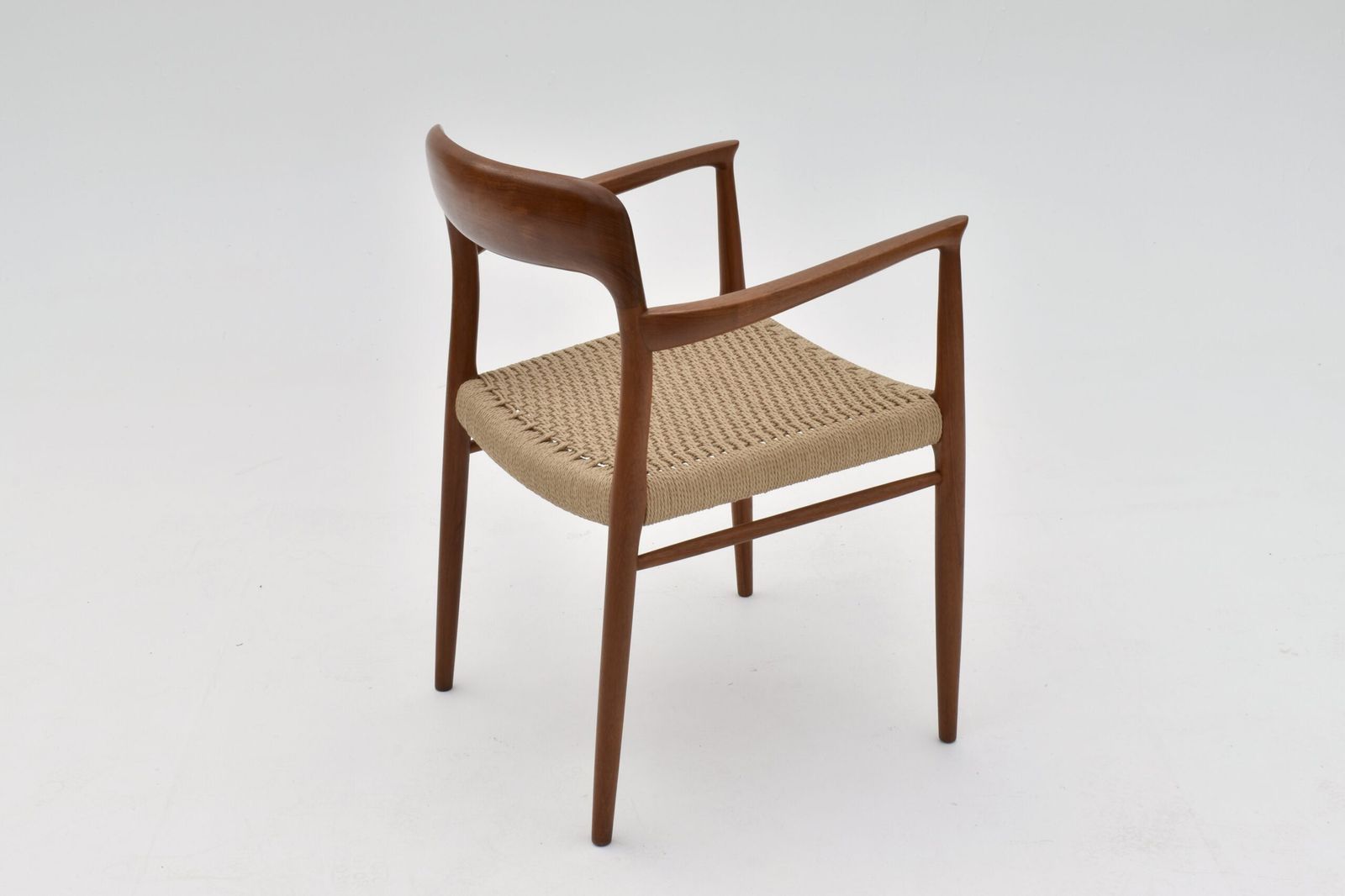 Furniture Niels Moller Model 56 Teak Armchair For J.L Møllers Møbelfabrik photo