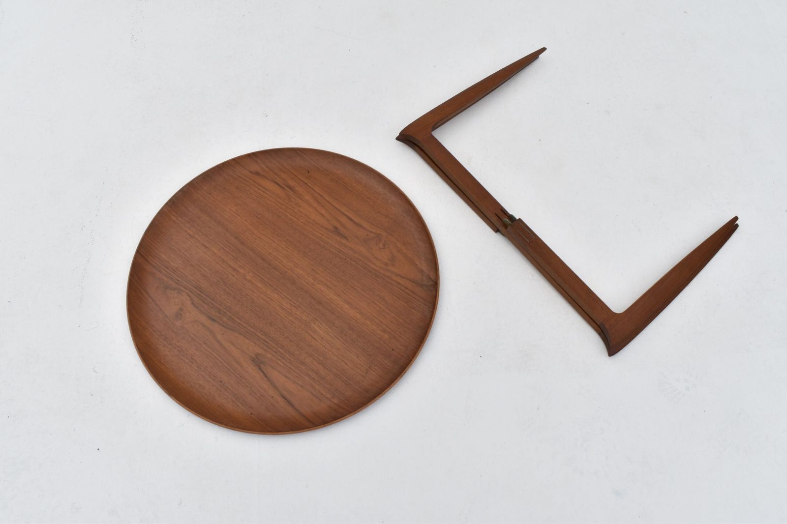photo furniture H. Engholm & Sven Willumsen Teak Side Table For Fritz Hansen