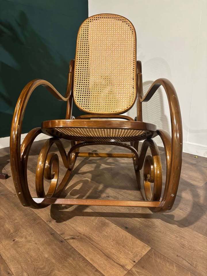 Vintage Reproduction Bentwood Style Rocking Chair photo Furniture