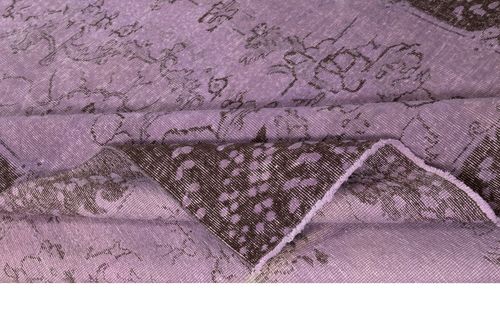 6.3x9.6 Ft Bohemian Style Hand Knotted Area Rug. Modern Turkish Floor Covering photo for sale