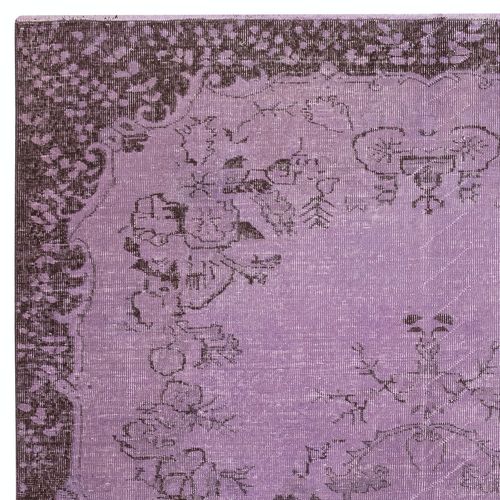 6.3x9.6 Ft Bohemian Style Hand Knotted Area Rug. Modern Turkish Floor Covering photo Textiles