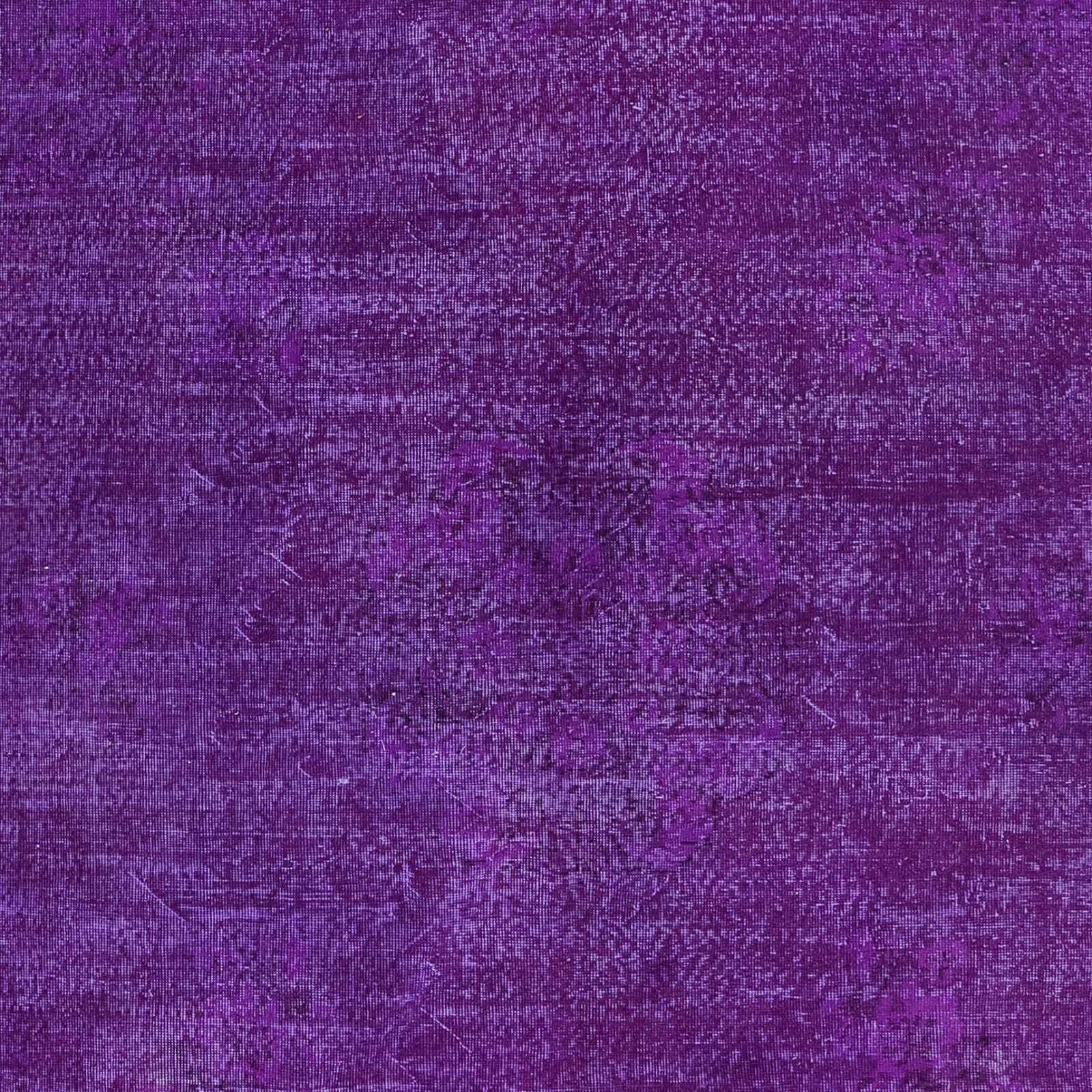 7.3x11 Ft Plain Purple Unique Handknotted Large Rug. Modern Turkish Bohem Carpet photo 813.0