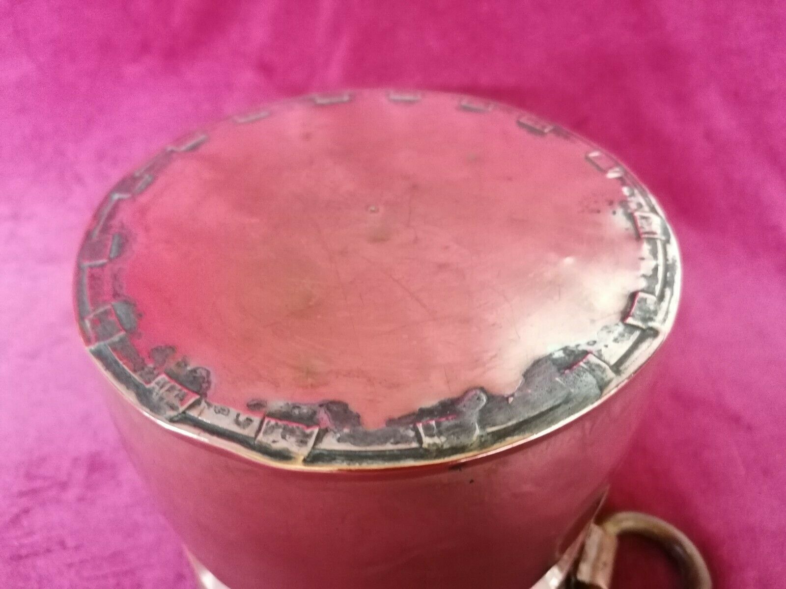Vintage  French Copper Ice Bucket Champagne Wine Chiller Or A Lovely Planter photo vinterior