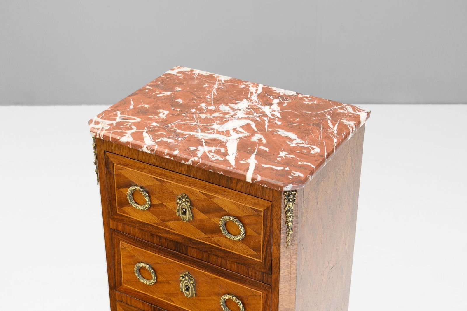 Marble Top Chest, 1930s, Vintage photo Furniture
