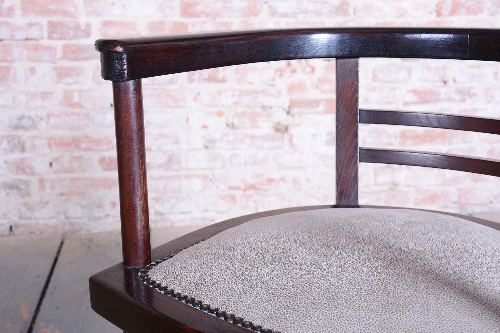 photo buy Restored Art Deco Armchair, Wien. Werkstätte, J. Hoffmann, Austria, 1910s