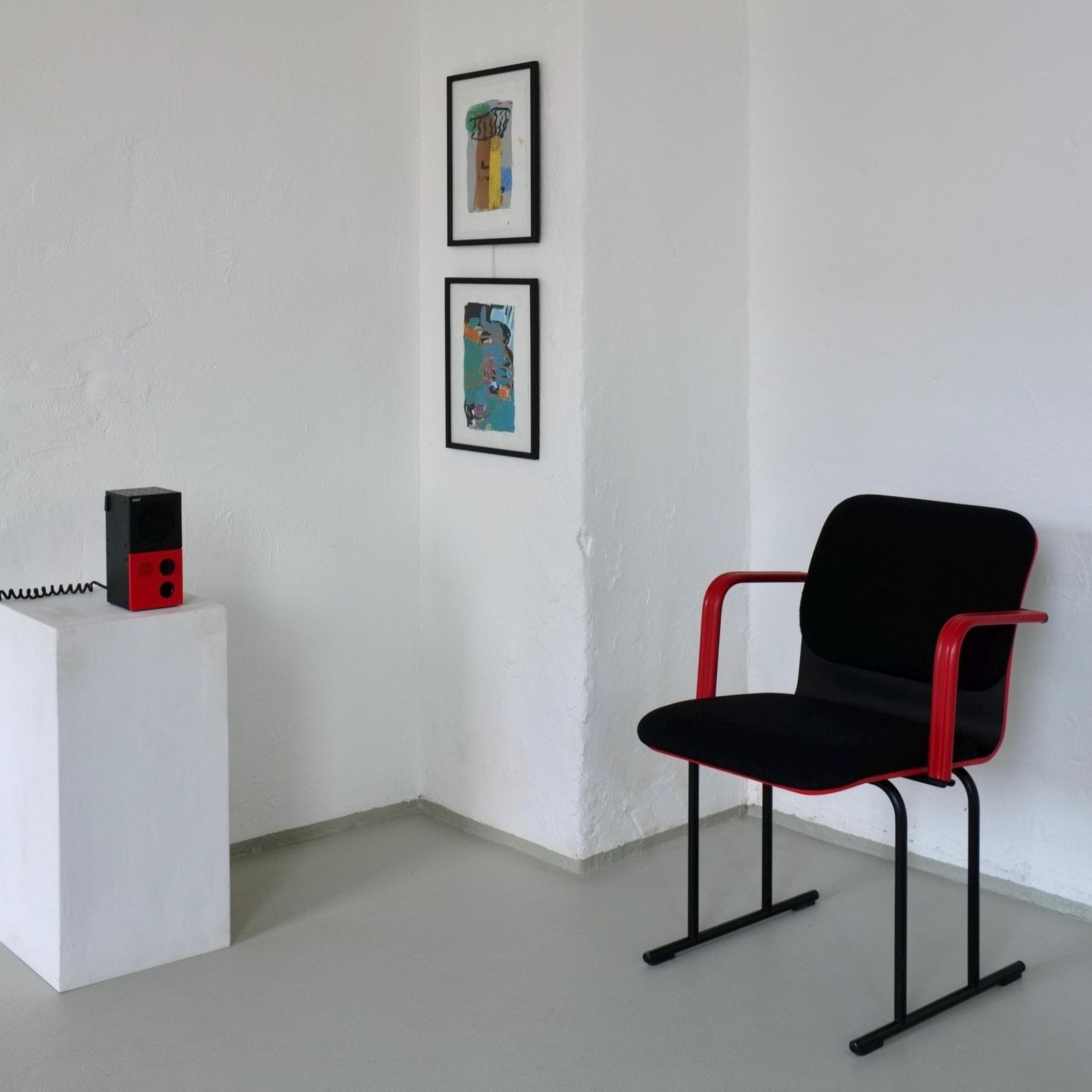 Black Red Armchair By Yrjö Kukkapuro For Avarte | Finland | 1980s photo furniture