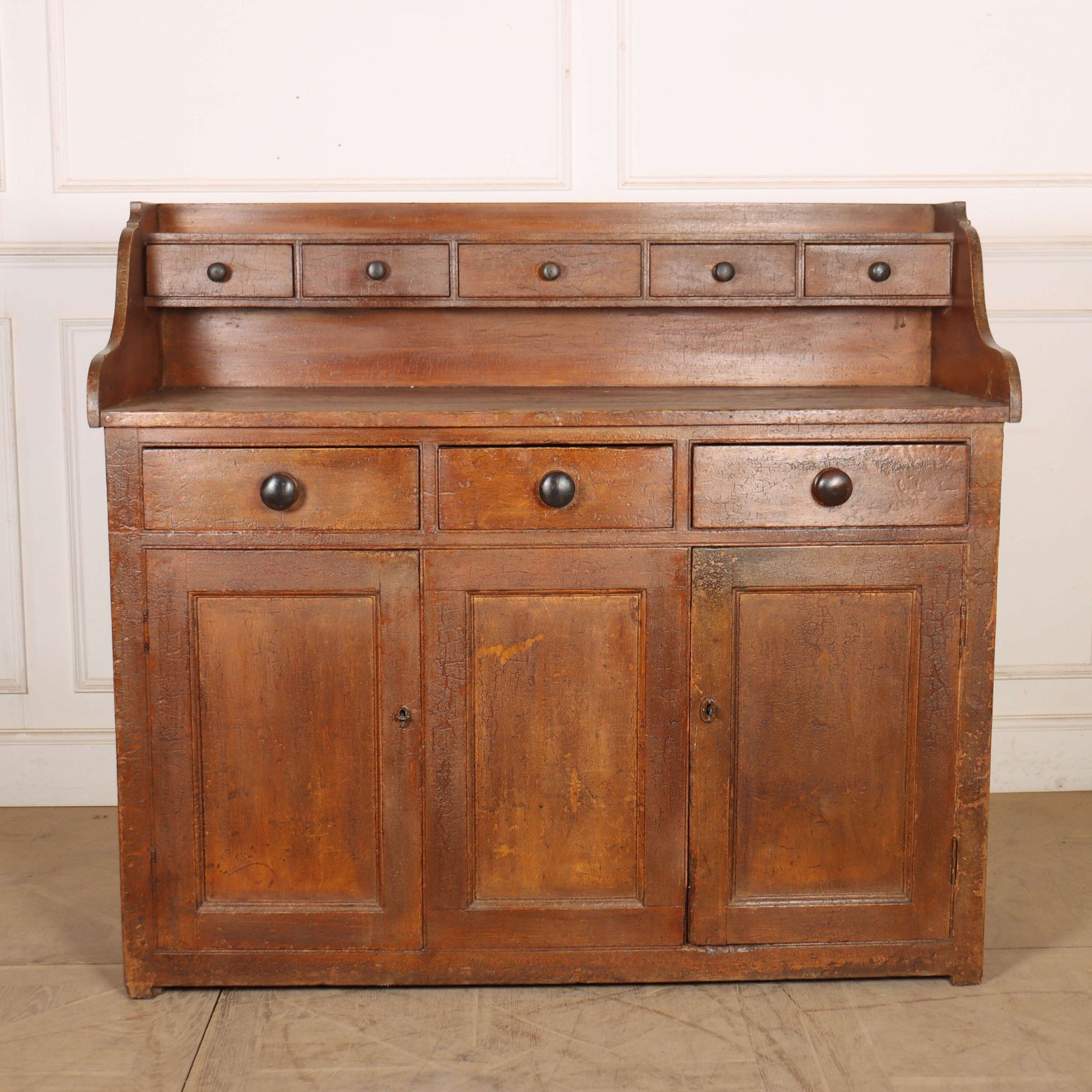 Original Painted Scottish Dresser Base photo furniture