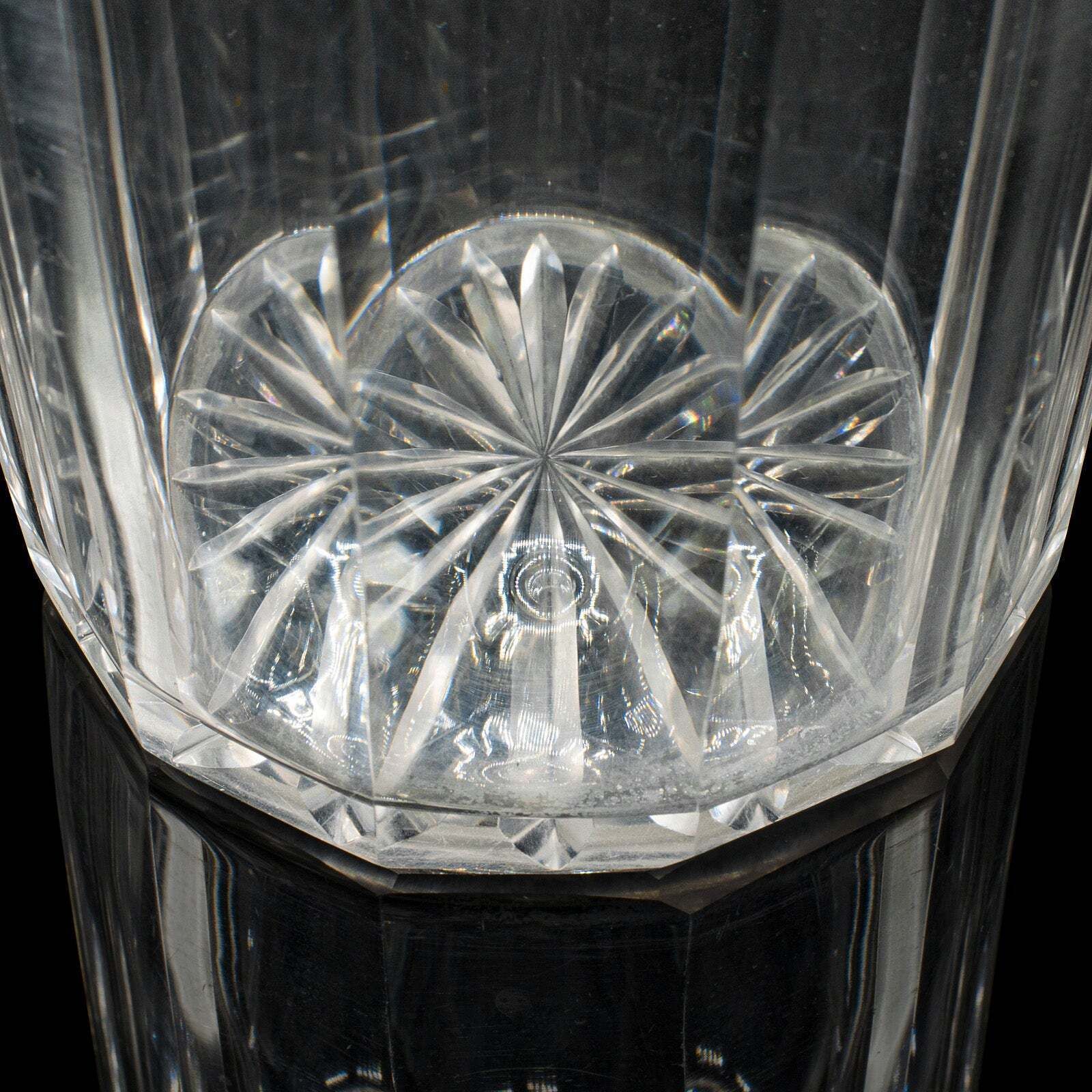 photo for sale Antique Whiskey Decanter, English, Glass, Scotch, Barware, Victorian, Circa 1900