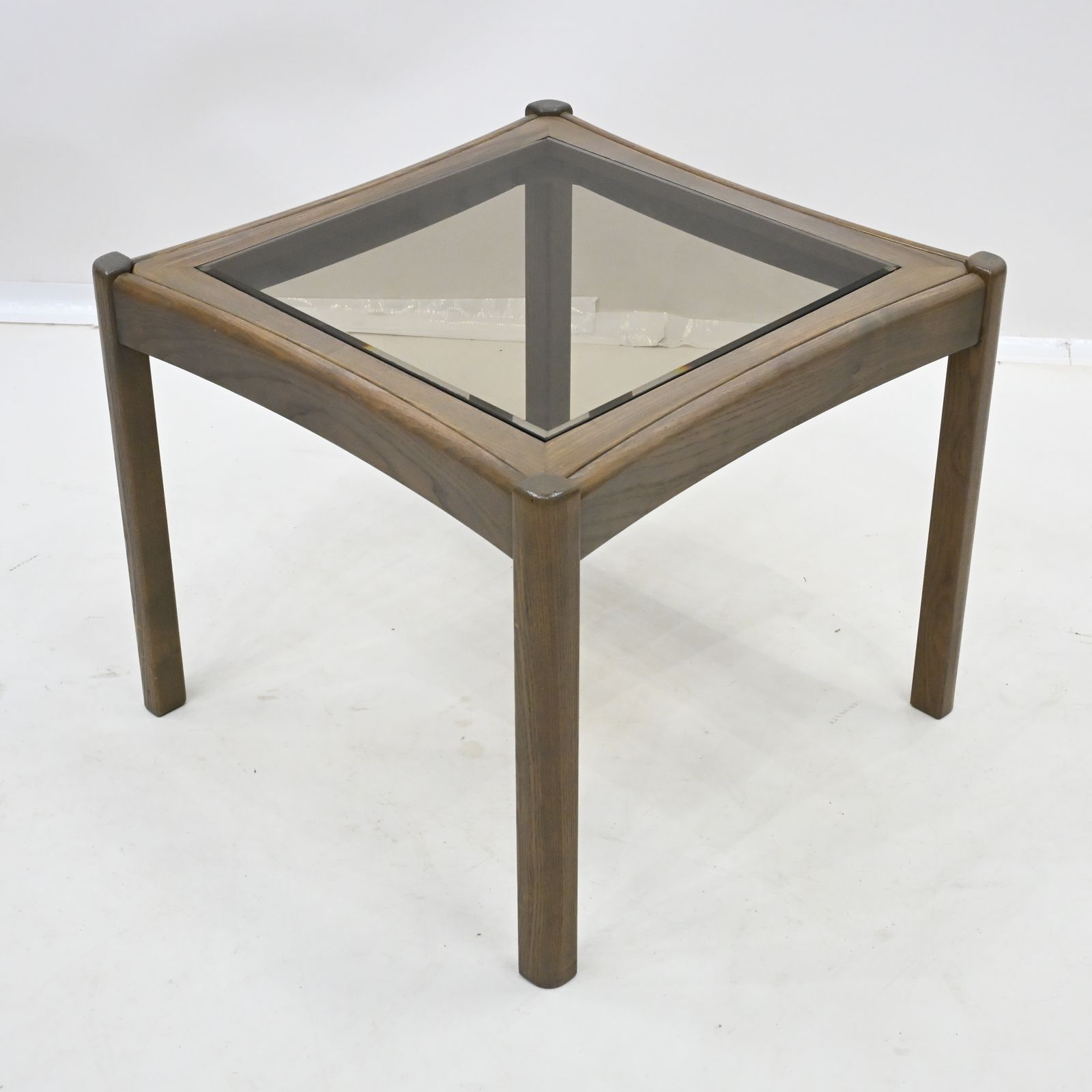 Ercol Square Glass Top Coffee Table Model 916 Free Uk Delivery photo for sale