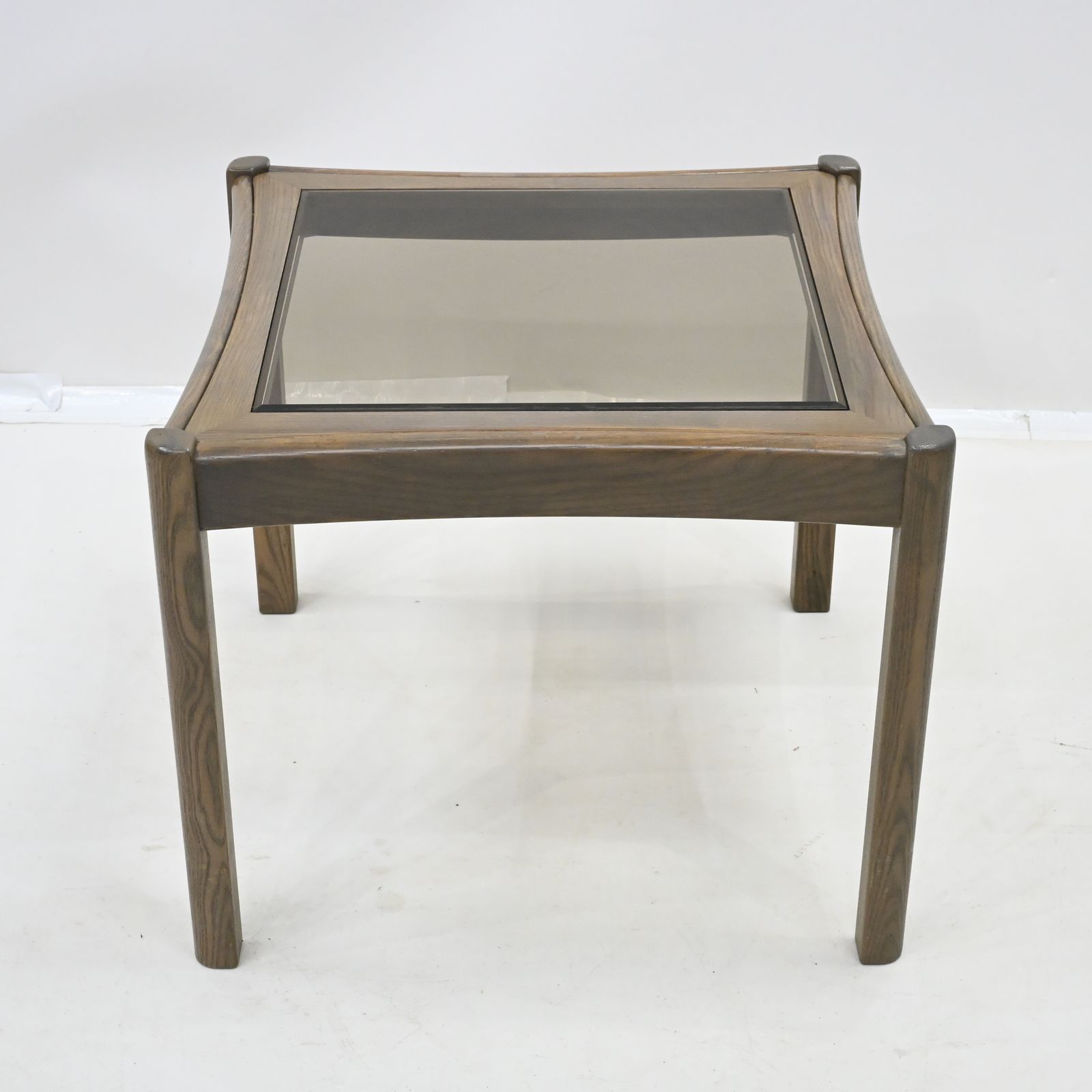 photo for sale Ercol Square Glass Top Coffee Table Model 916 Free Uk Delivery
