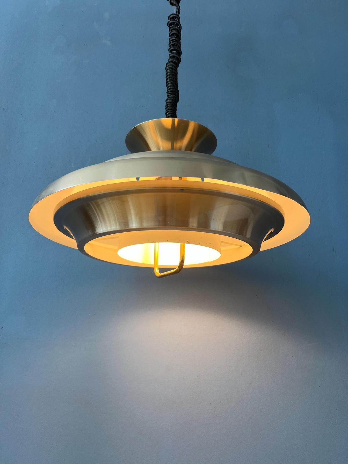 Vintage Mid Century Dijkstra Ufo Hanglamp photo 337.0