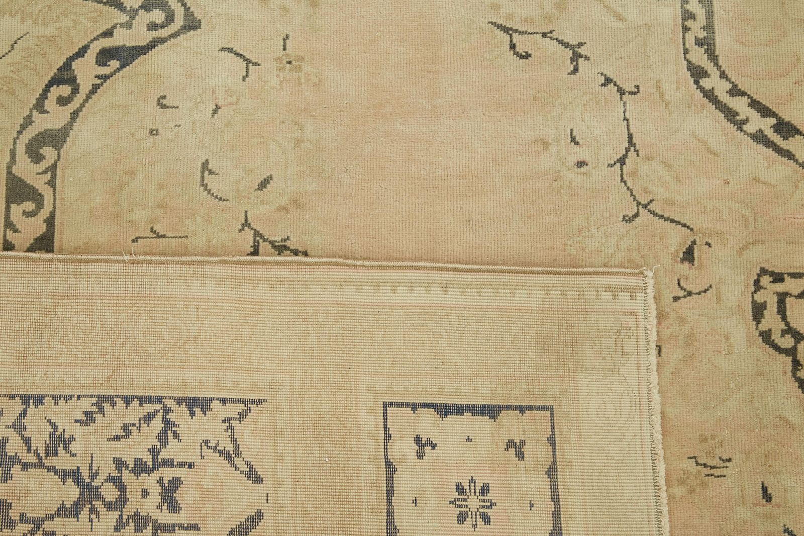 Handmade Beige Vintage Large Area Rug  242 Cm X 327 Cm photo buy