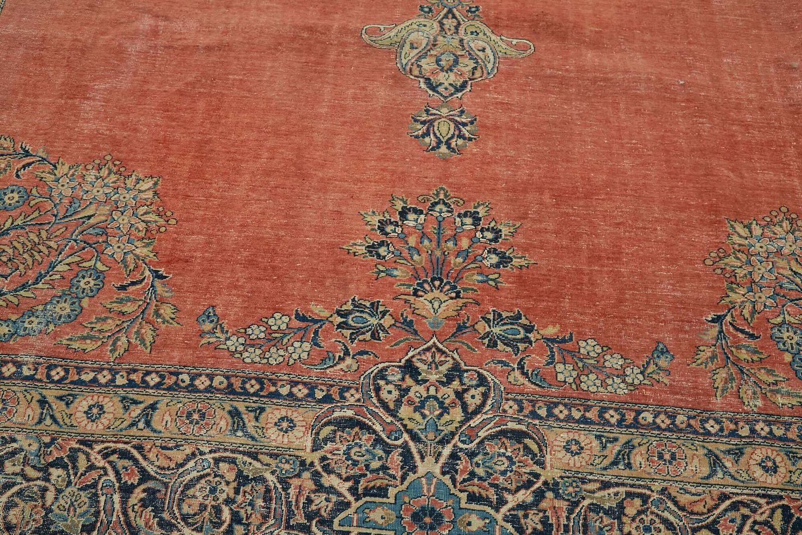 photo for sale Handmade Red Vintage Large Area Rug 270 Cm X 365 Cm