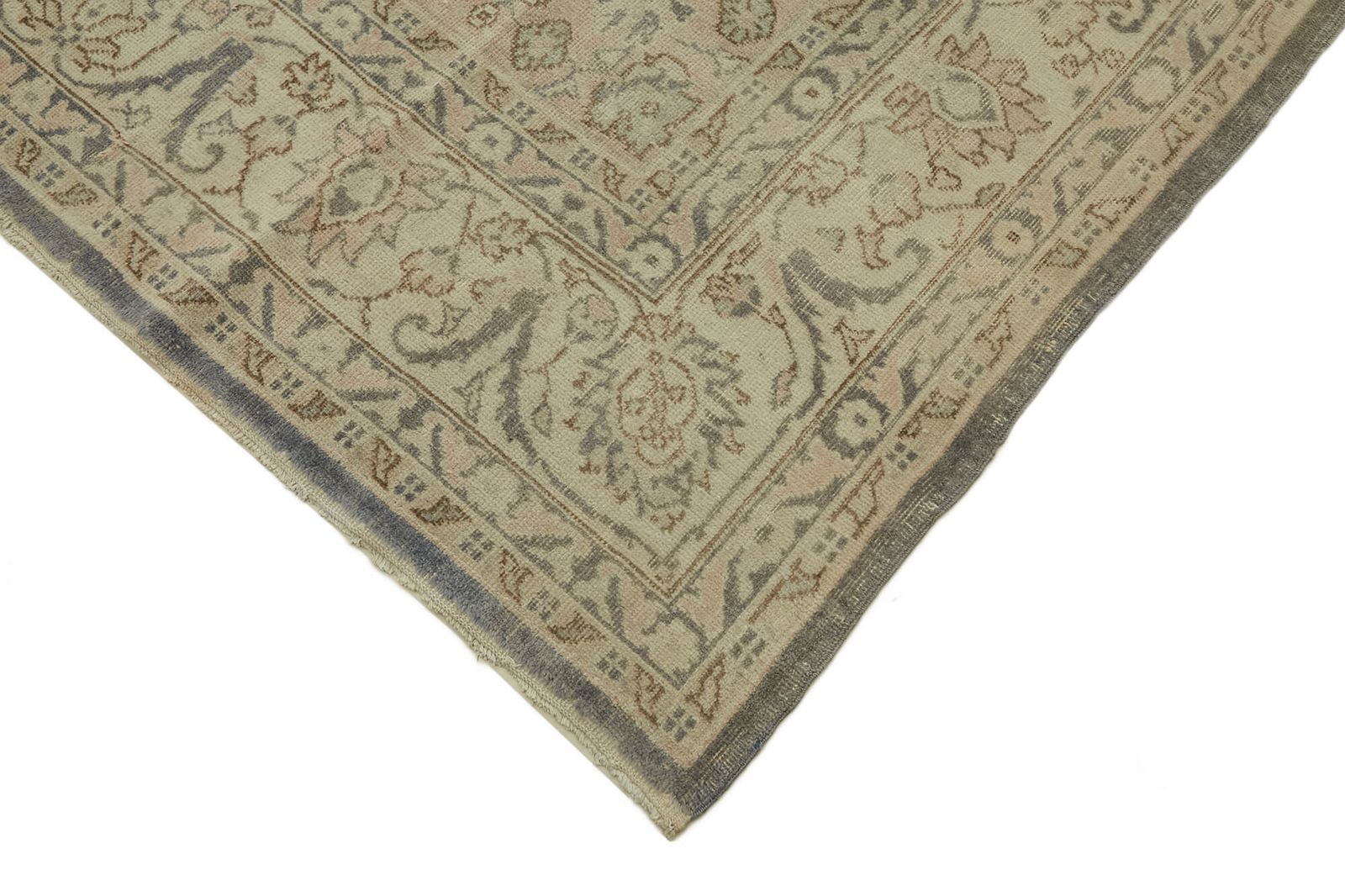 Handmade Beige Vintage Large Area Rug 258 Cm X 403 Cm photo Textiles