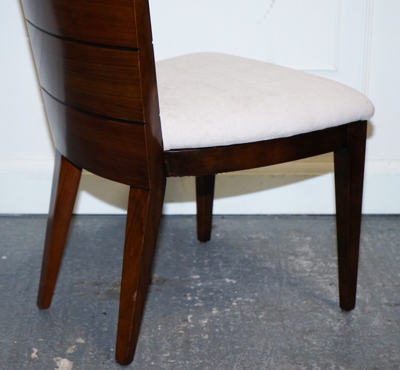 4750.0 Set Of  10 Dining Art Deco Style Chairs By Giorgio Collection Italian Designer photo