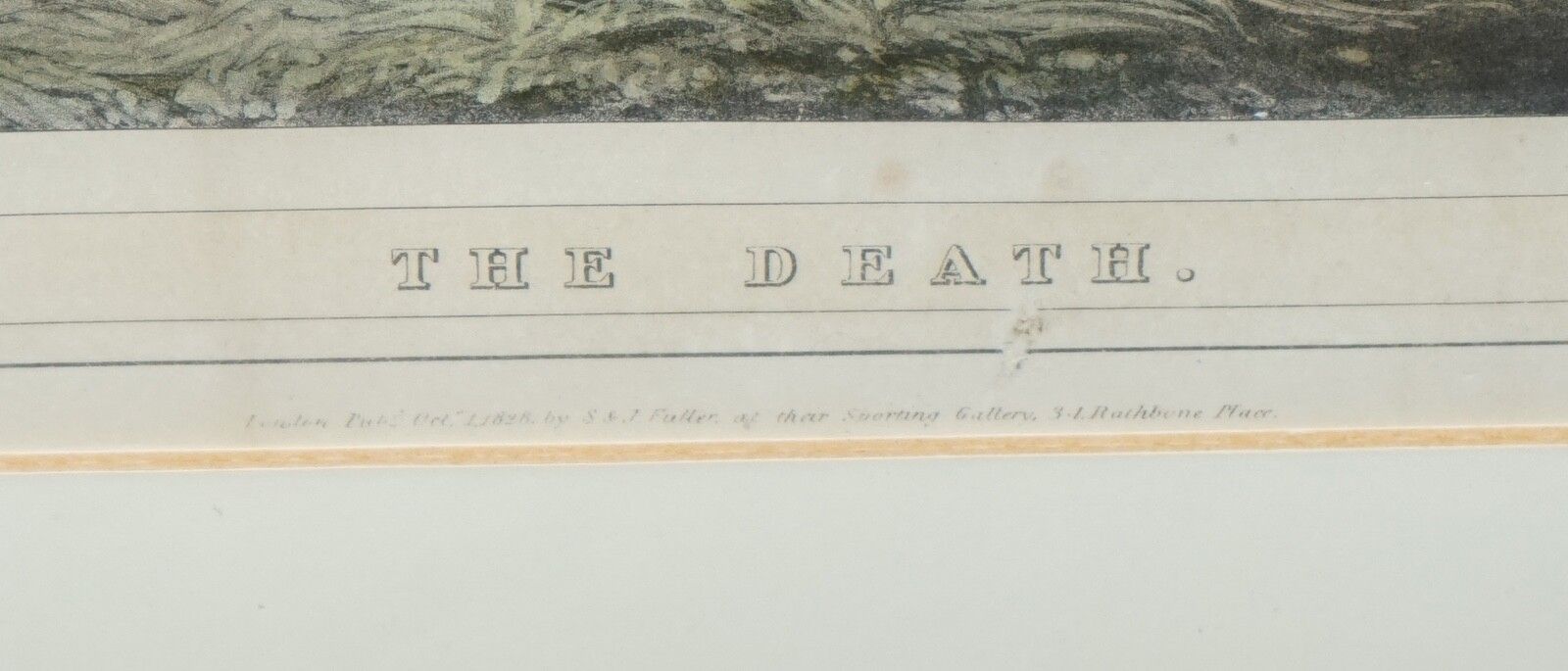 photo vinterior Set Of Four Prints Burr Walnut Frames In The Manner Of Henry Thomas Alken