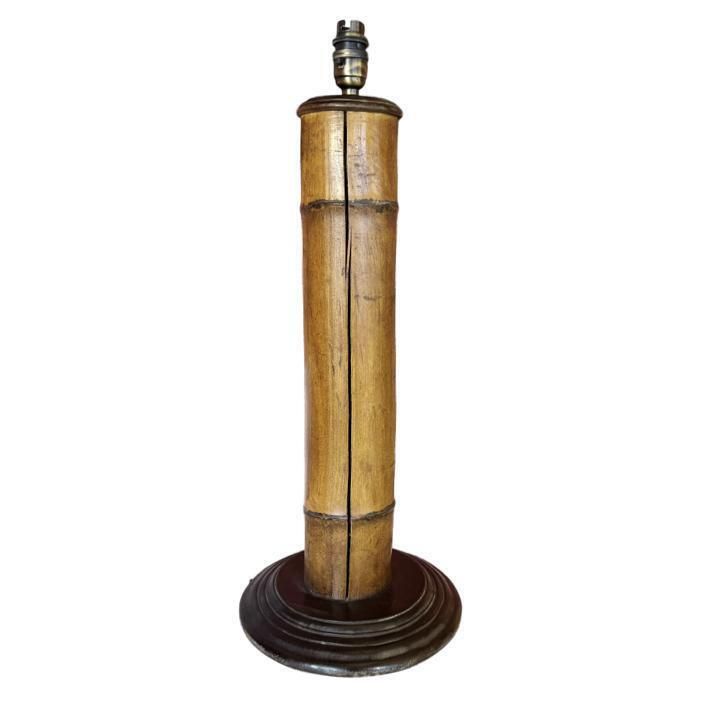 Bamboo Table Lamp, 1900s photo Lighting