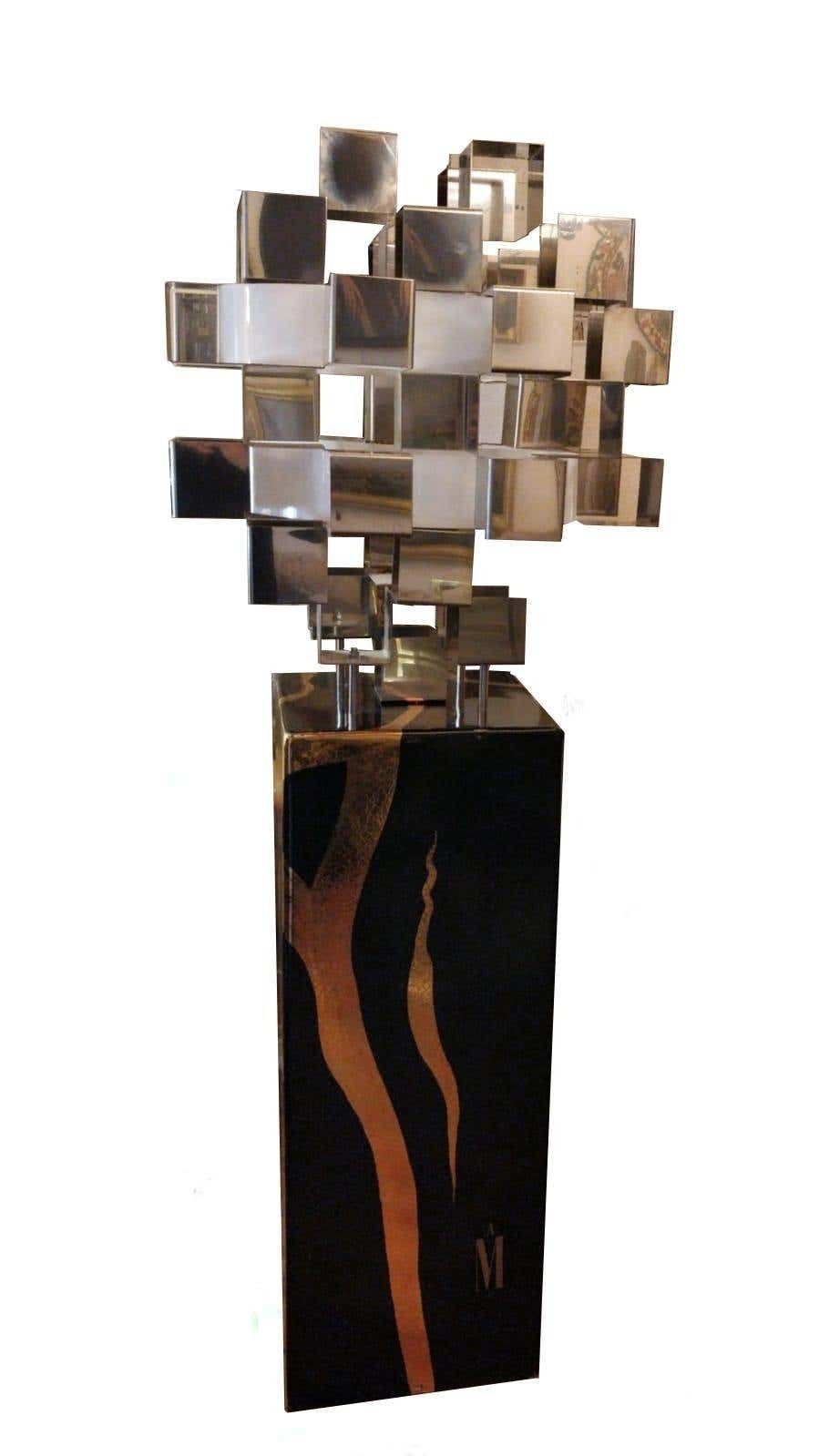 Luxurious Italian Floor Lamp By Antonio Meneghetti, Circa 1970 photo furniture