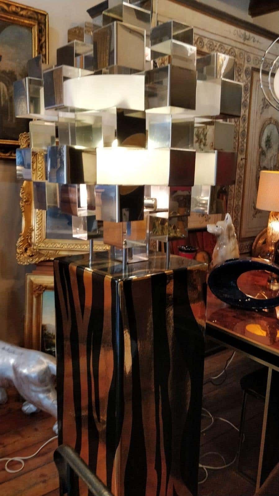 photo furniture Luxurious Italian Floor Lamp By Antonio Meneghetti, Circa 1970