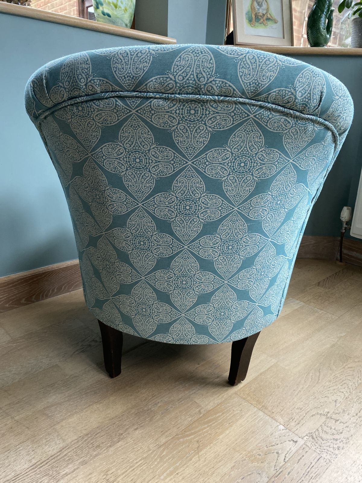 Mid Century Vintage French Crapaud  Tub Chair photo Furniture
