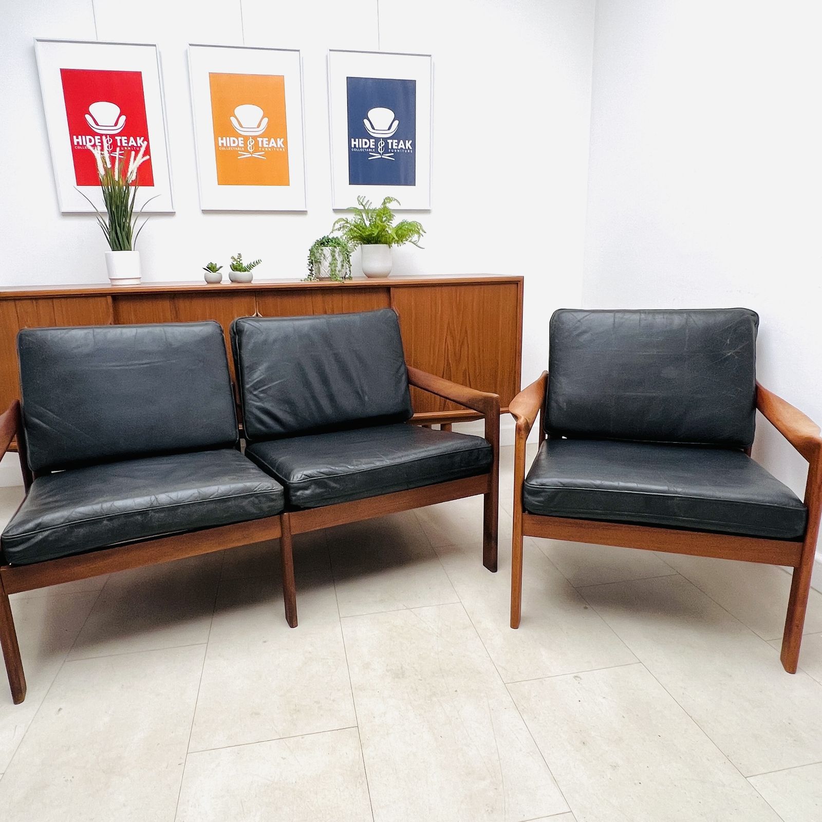 Danish Lounge Chair And Sofa By Illum Wikkelsø photo Furniture