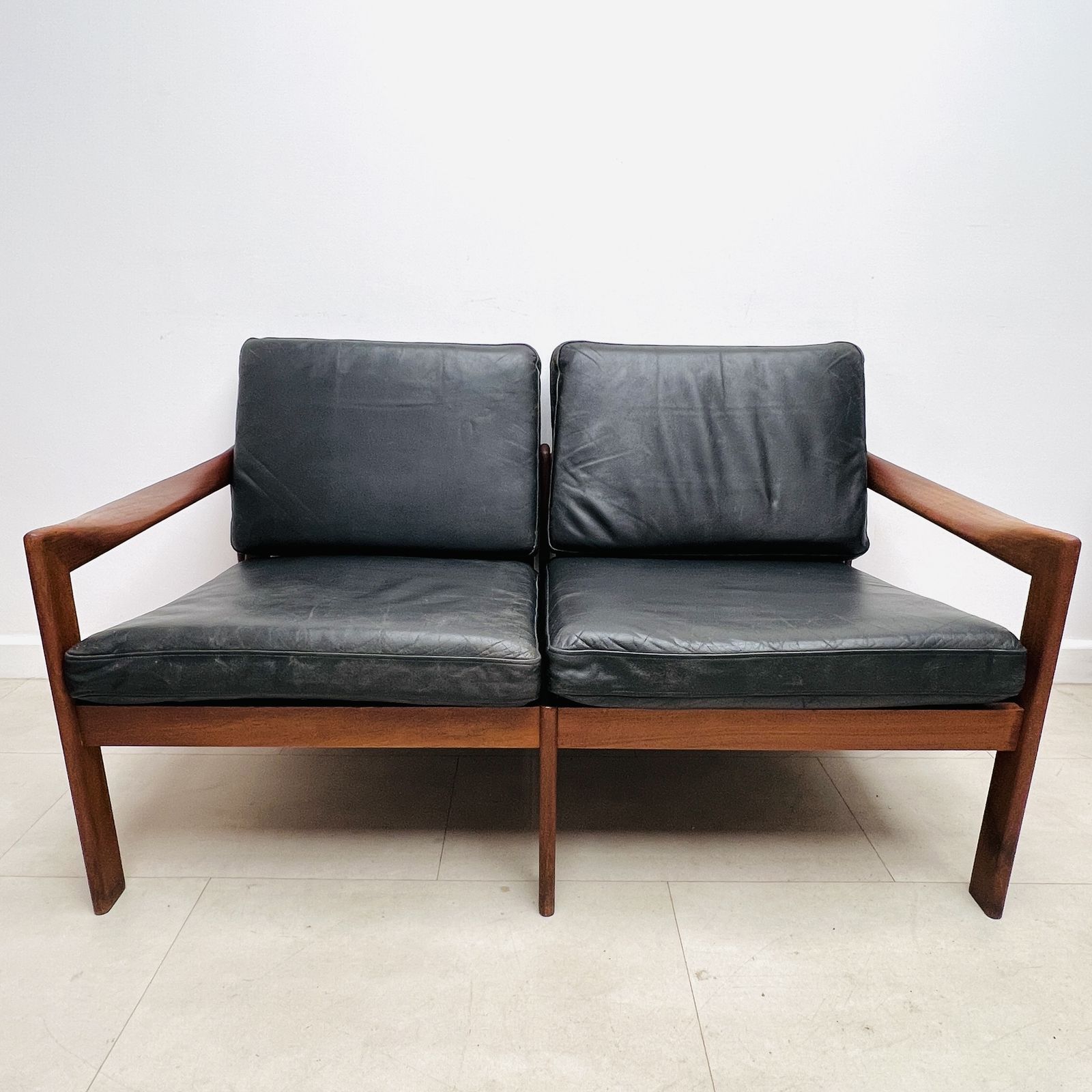 Furniture Danish Lounge Chair And Sofa By Illum Wikkelsø photo