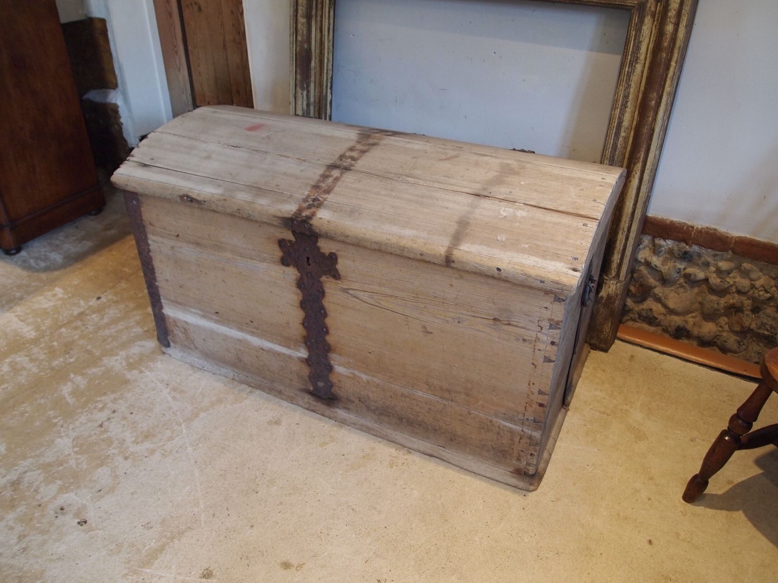Chest George III Pine Marriage Chest Scandinavian C1780 photo buy