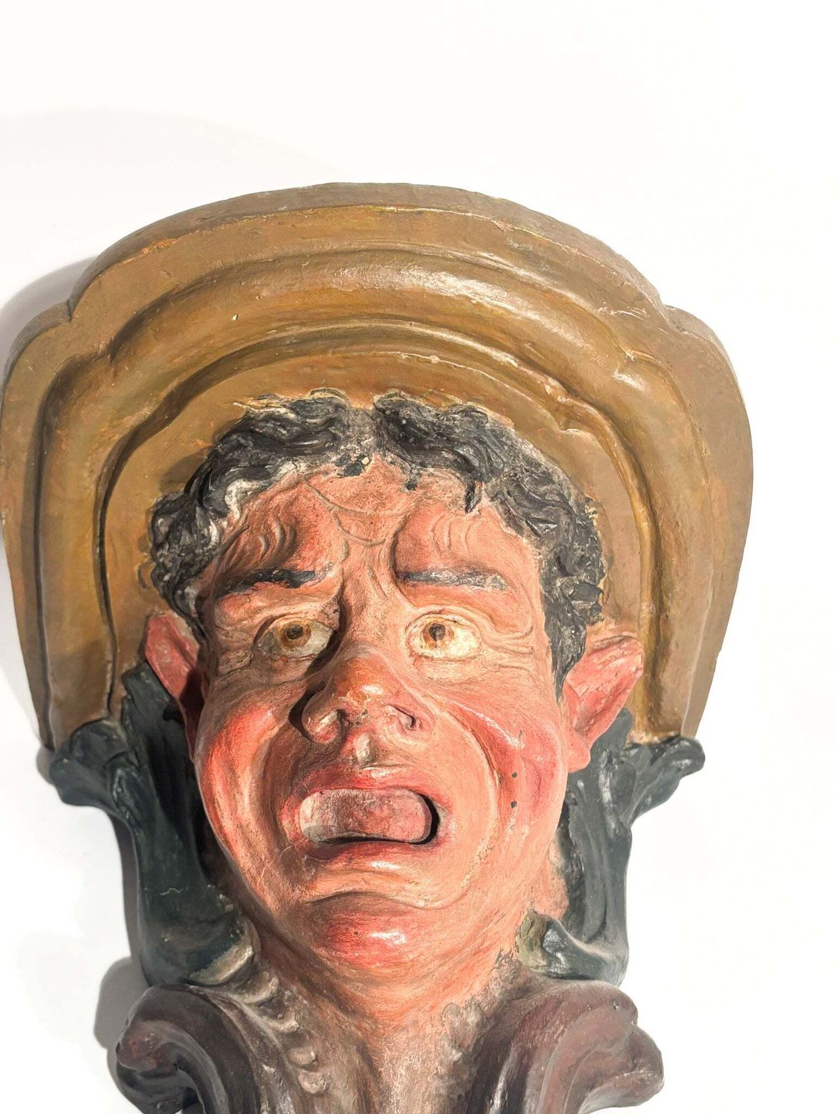 Pair Of Terracotta Shelves Made In Italy In The 18th Century photo for sale