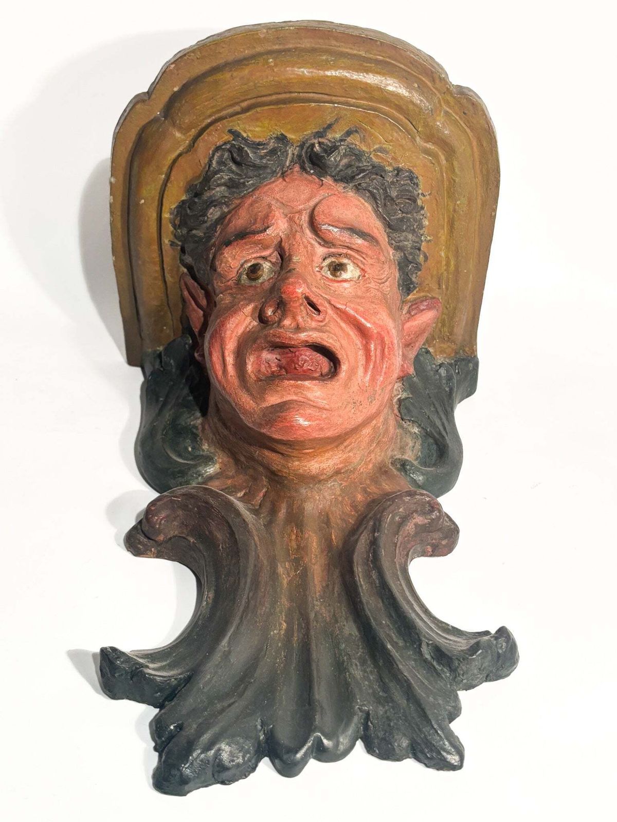 978.0 Pair Of Terracotta Shelves Made In Italy In The 18th Century photo