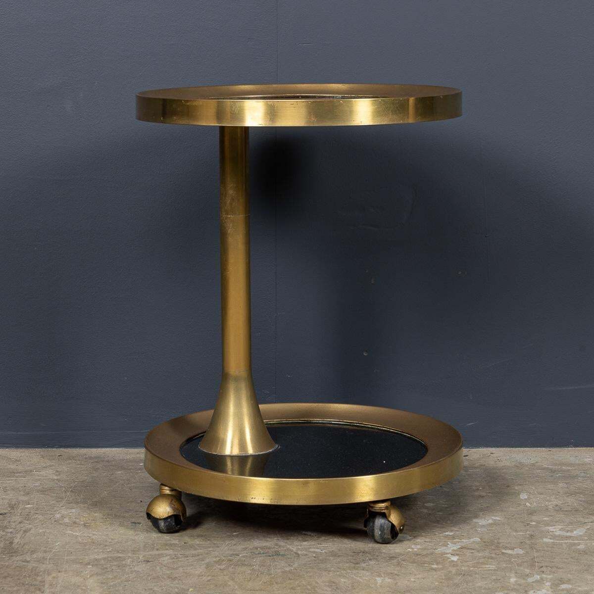 Mid 20th Century Italian Two Tier Side Table Trolley By Ignazio Gardella C.1950 photo for sale