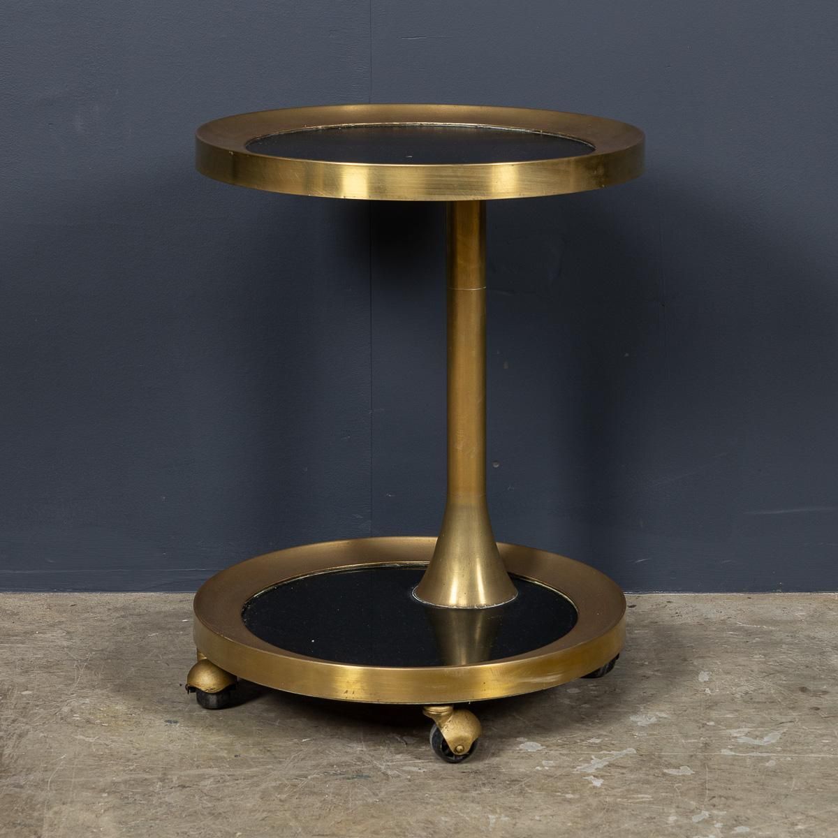 Mid 20th Century Italian Two Tier Side Table Trolley By Ignazio Gardella C.1950 photo Furniture