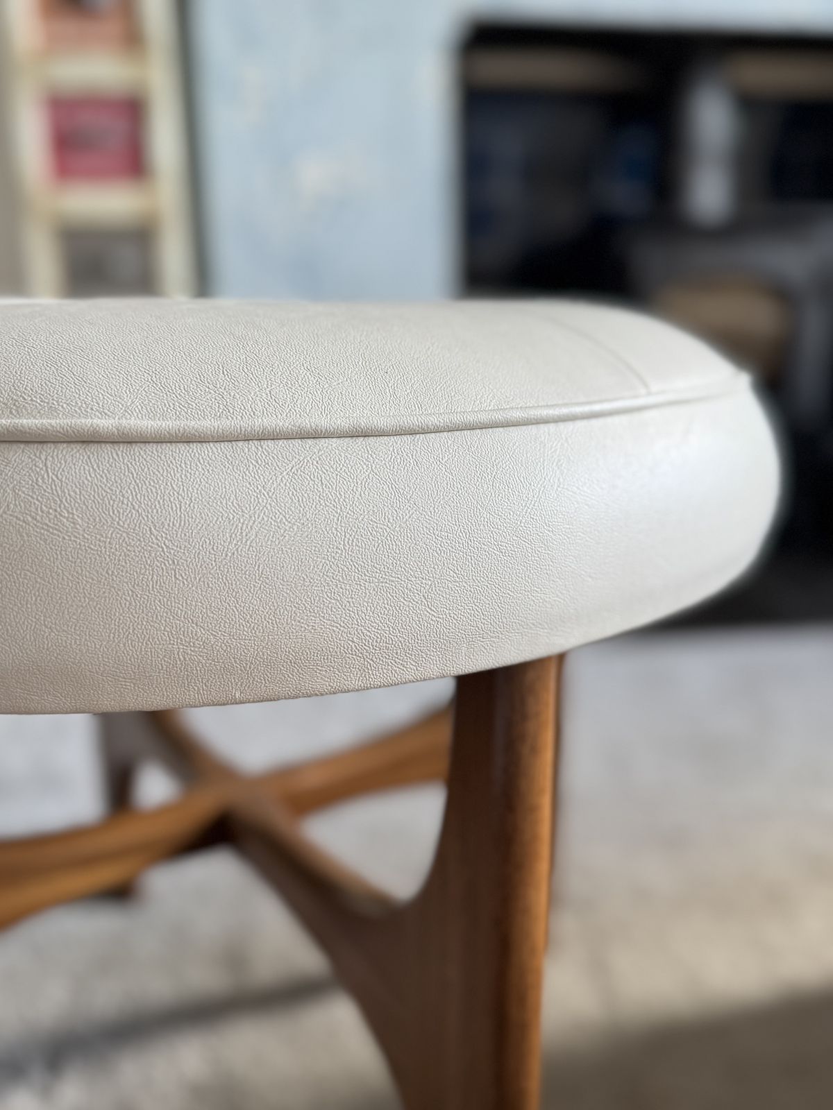 G Plan Astro Teak Stool Footstool By Kofod Larsen. Danish, Mid Century photo buy