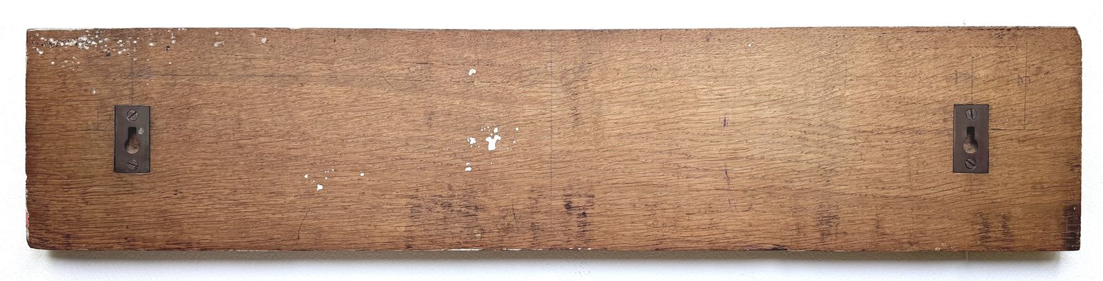 photo furniture Vintage Wooden Sign   Ward Hall   Inlaid Painted Lettering