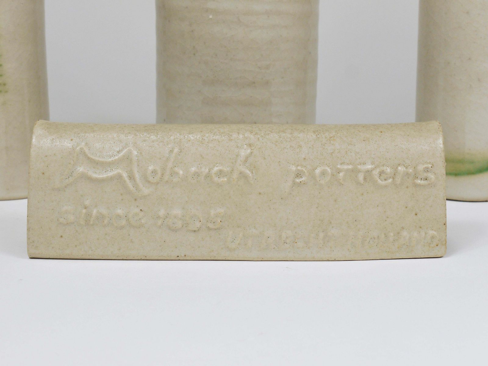 Piet Knepper 3 Art Pottery Ceramic Studio Vases By Mobach, Netherlands, 1970s photo buy